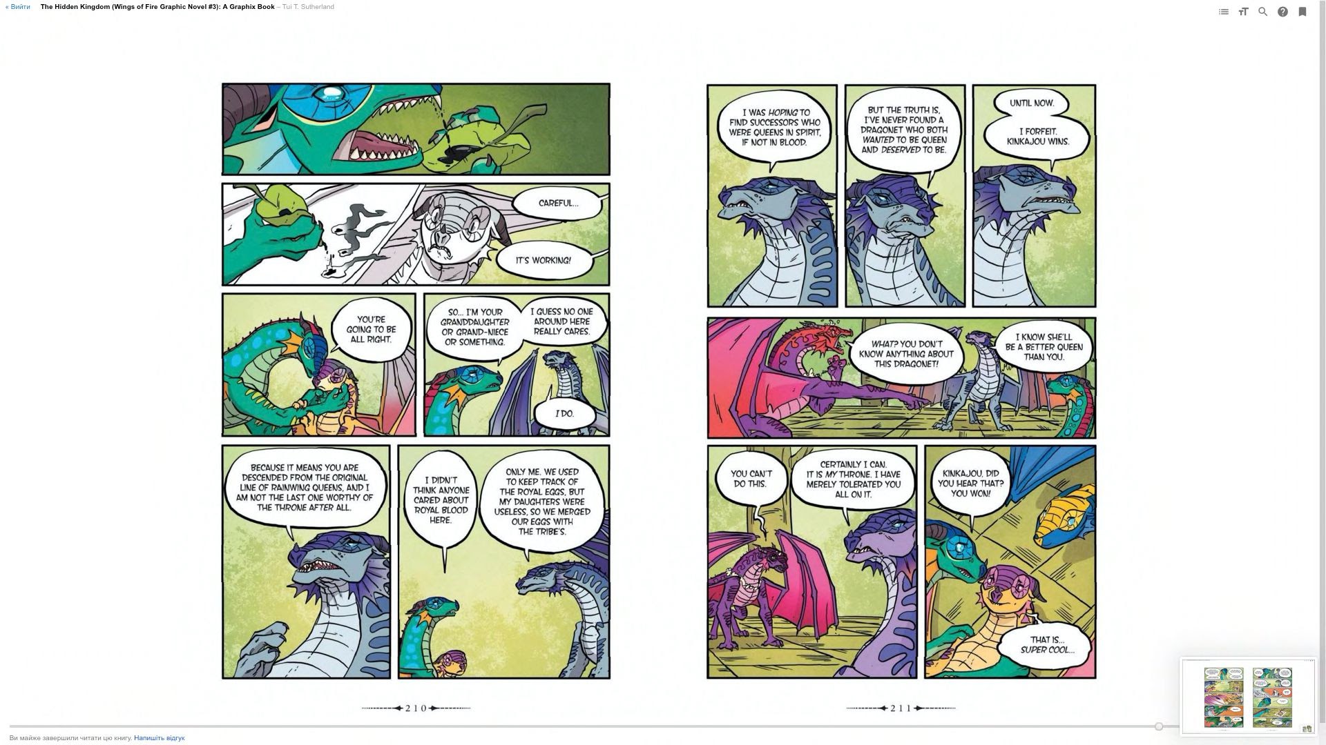 Read online Wings of Fire comic -  Issue # TPB 3 - 110