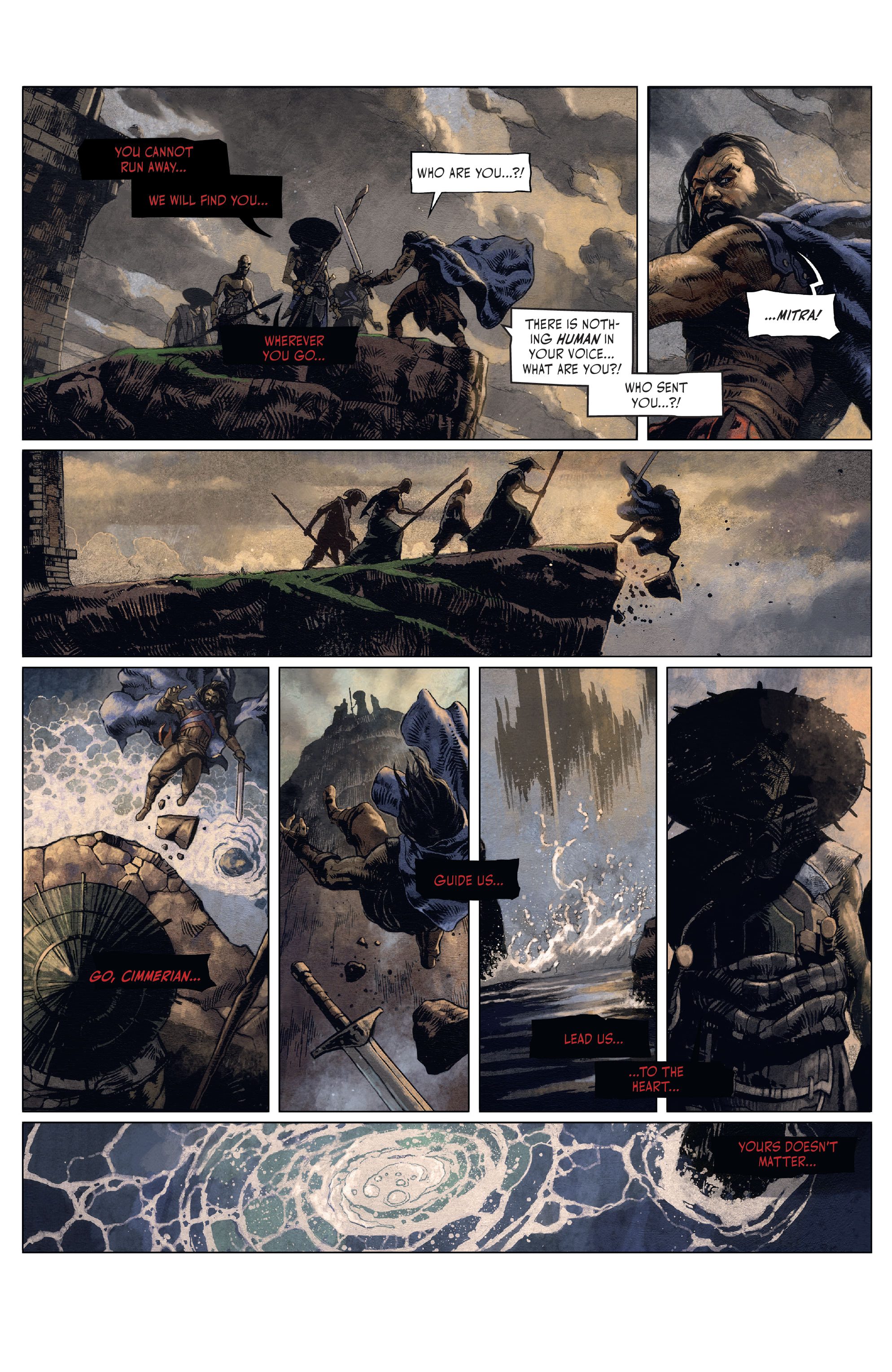Read online The Cimmerian: Hour of the Dragon comic -  Issue #3 - 13