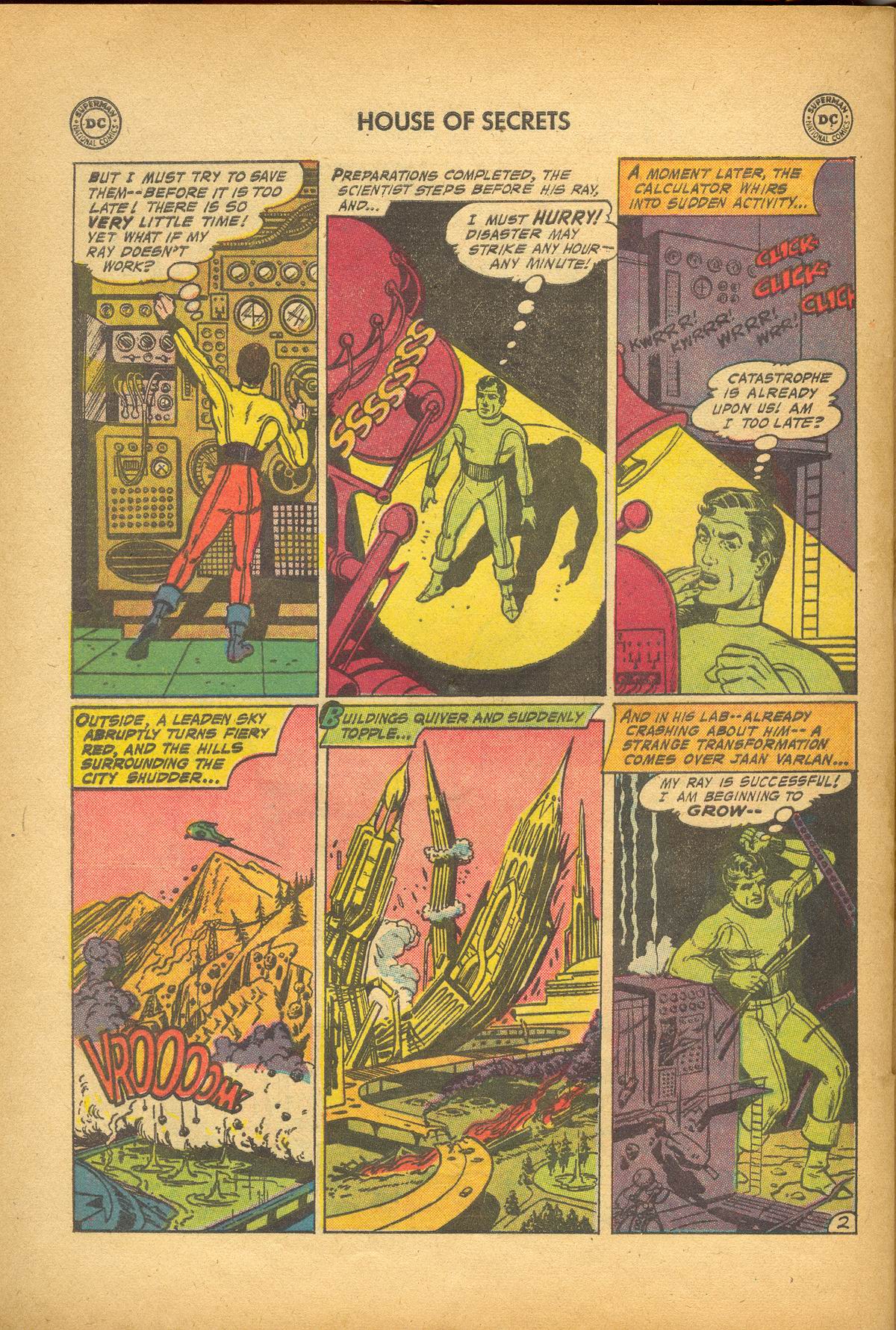 Read online House of Secrets (1956) comic -  Issue #11 - 28