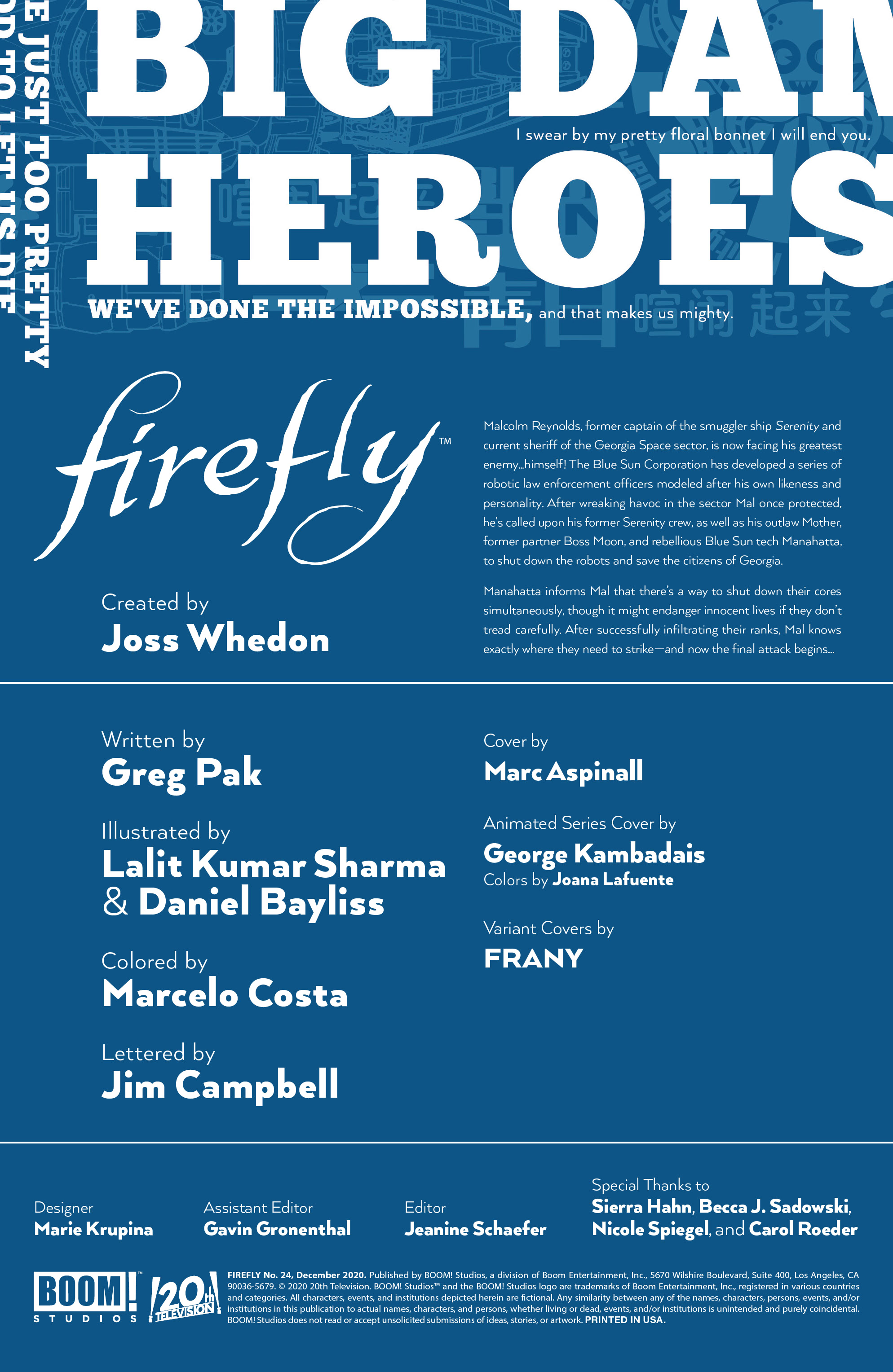 Read online Firefly comic -  Issue #24 - 2