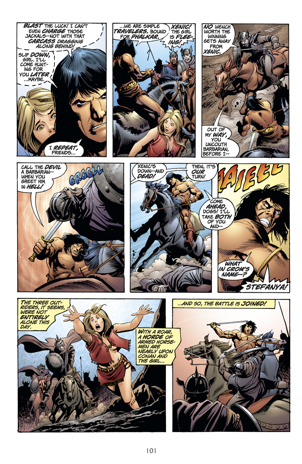 Read online The Chronicles of Conan comic -  Issue # TPB 7 (Part 1) - 95