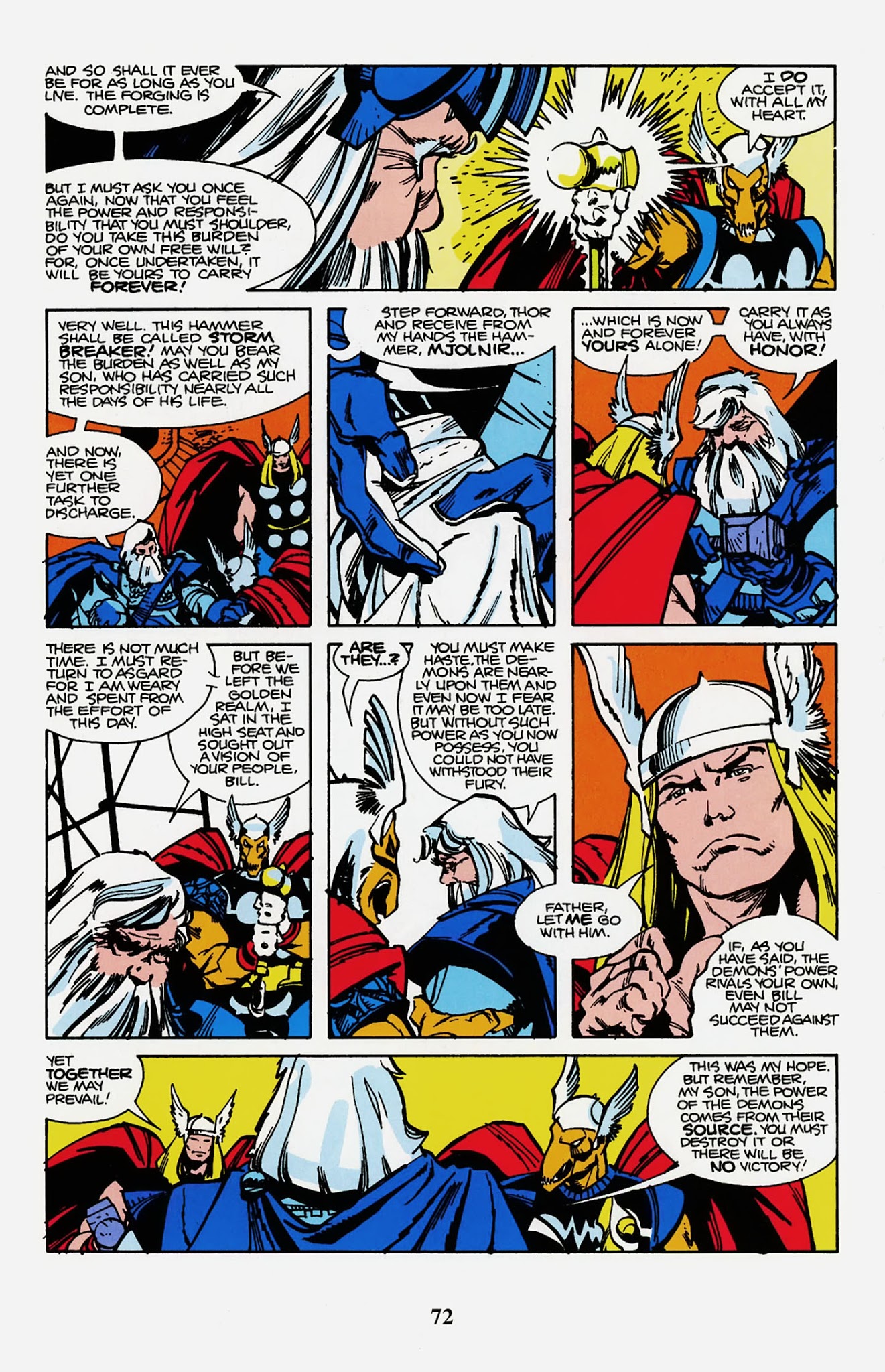 Read online Thor Visionaries: Walter Simonson comic -  Issue # TPB 1 - 74