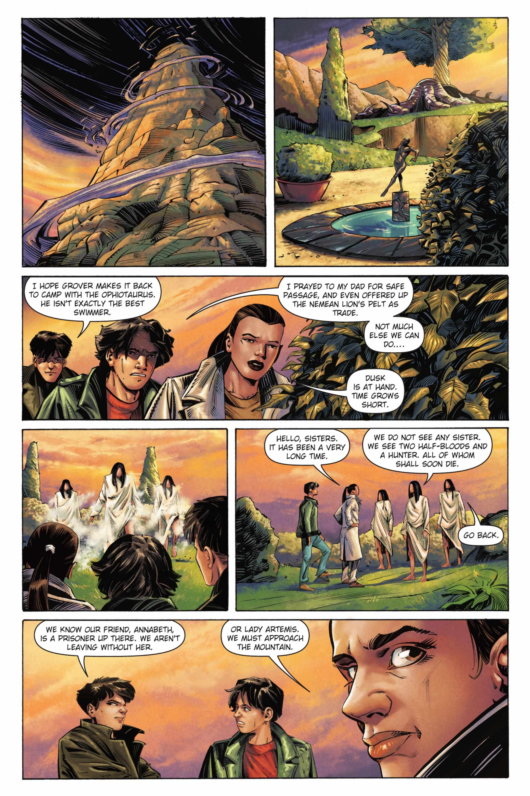 Read online Percy Jackson and the Olympians comic -  Issue # TPB 3 - 99