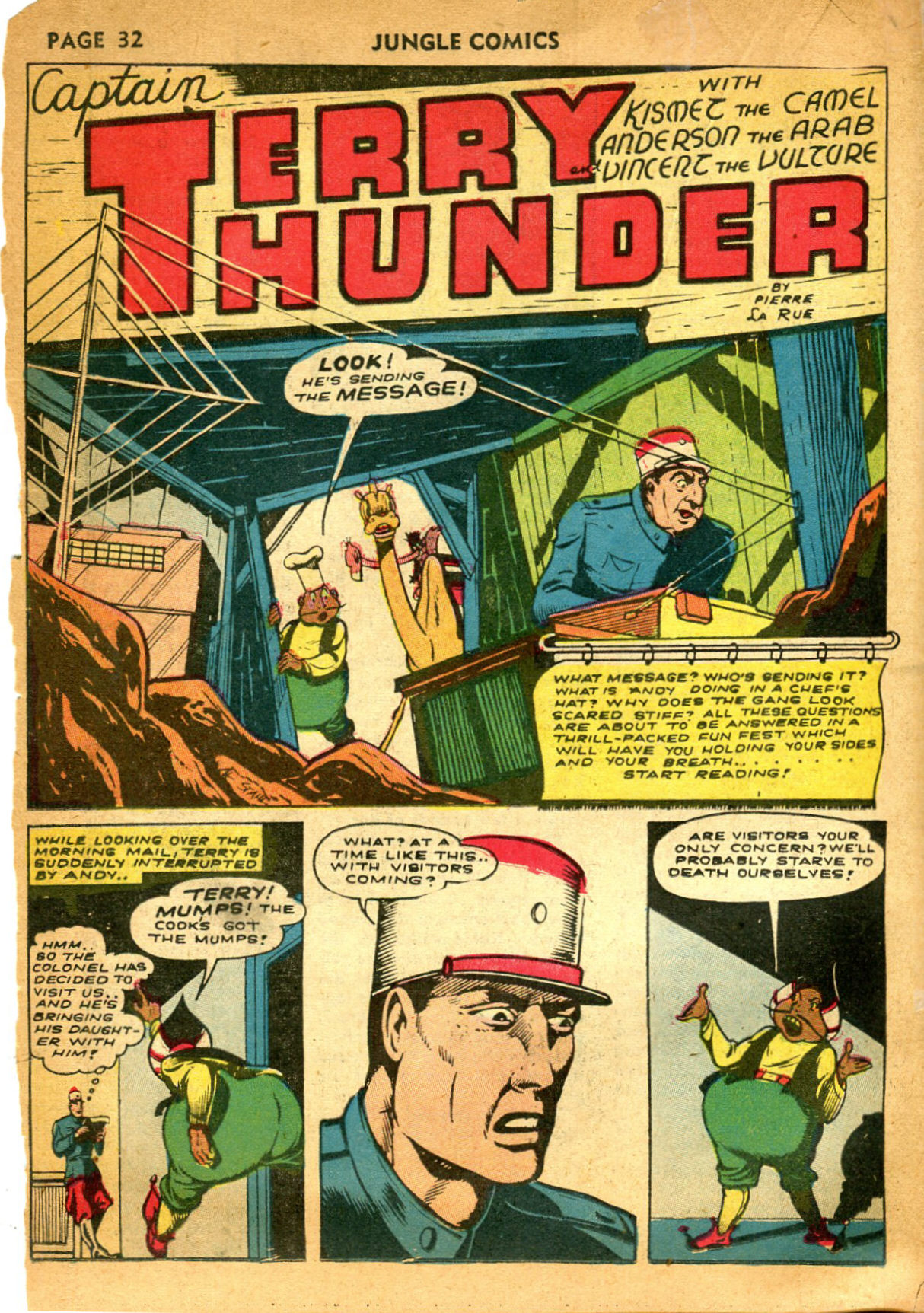 Read online Jungle Comics comic -  Issue #35 - 34