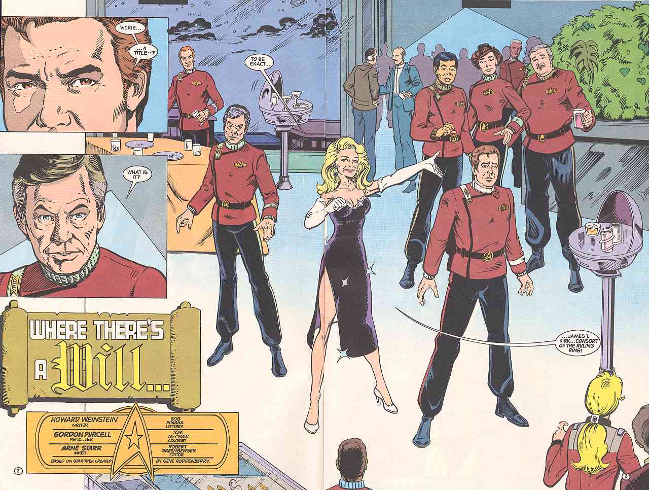 Read online Star Trek (1989) comic -  Issue #26 - 3