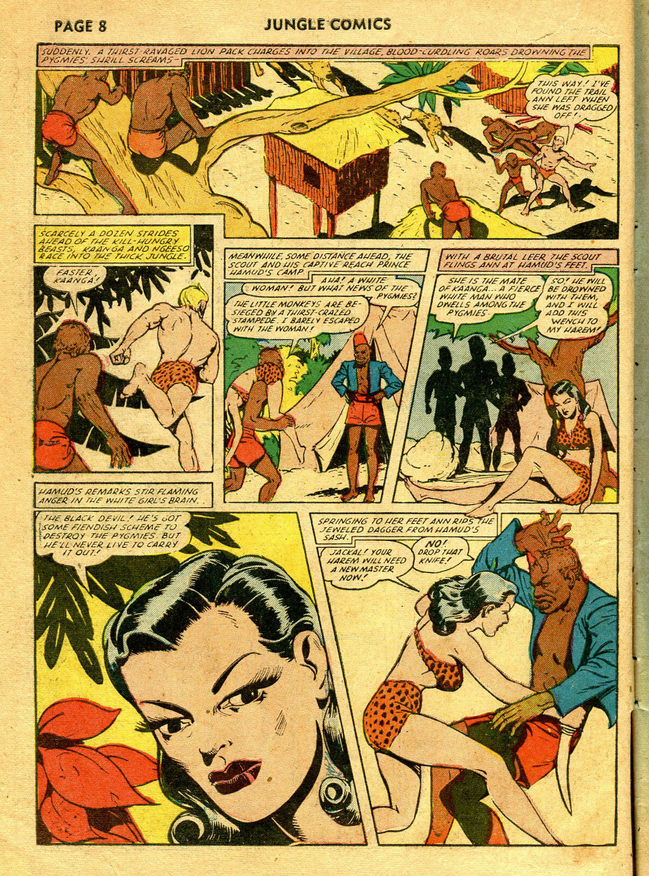 Read online Jungle Comics comic -  Issue #33 - 10