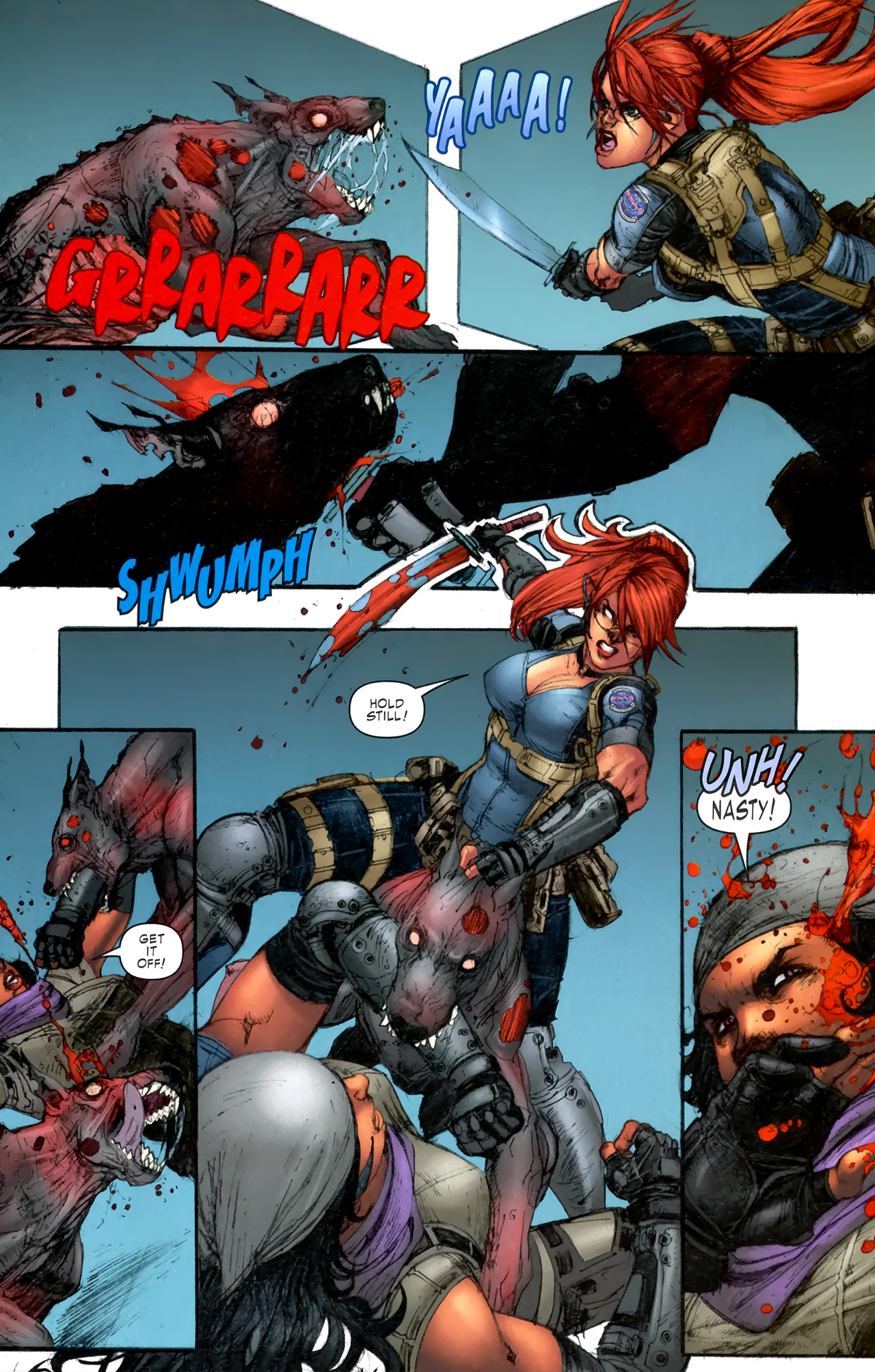 Read online Resident Evil (2009) comic -  Issue #6 - 8