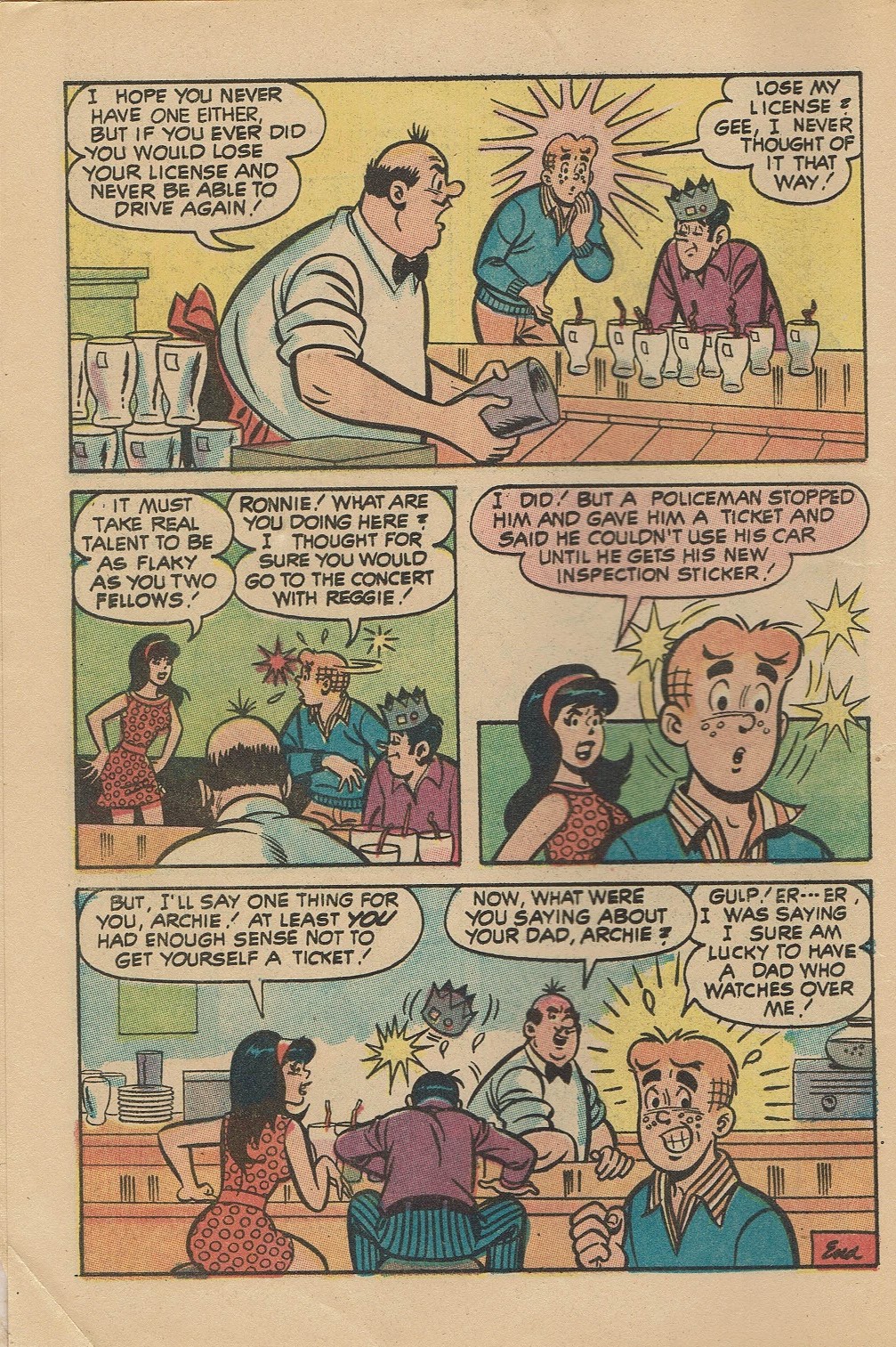Read online Pep Comics comic -  Issue #256 - 8