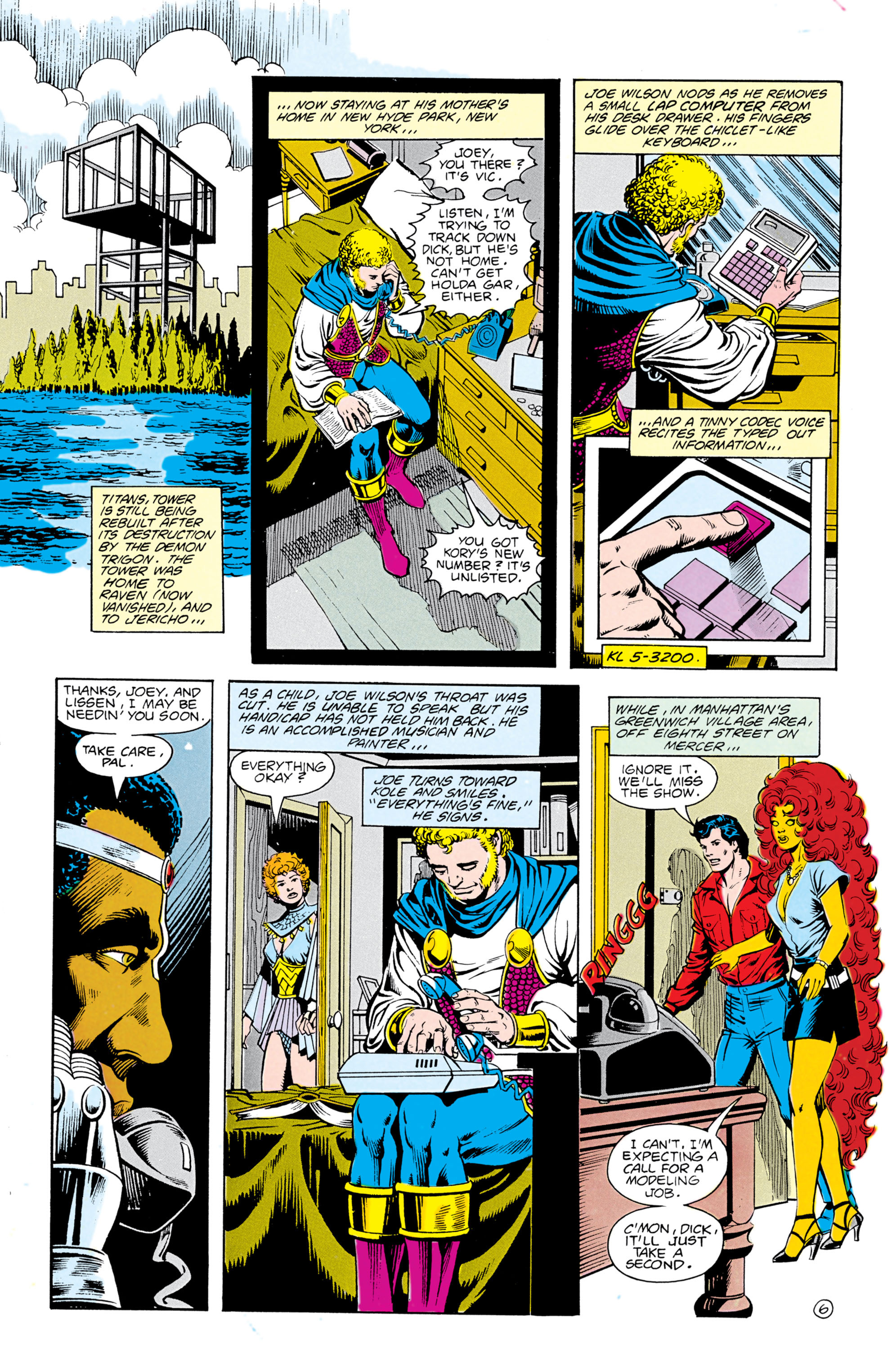 Read online The New Teen Titans (1984) comic -  Issue #12 - 6
