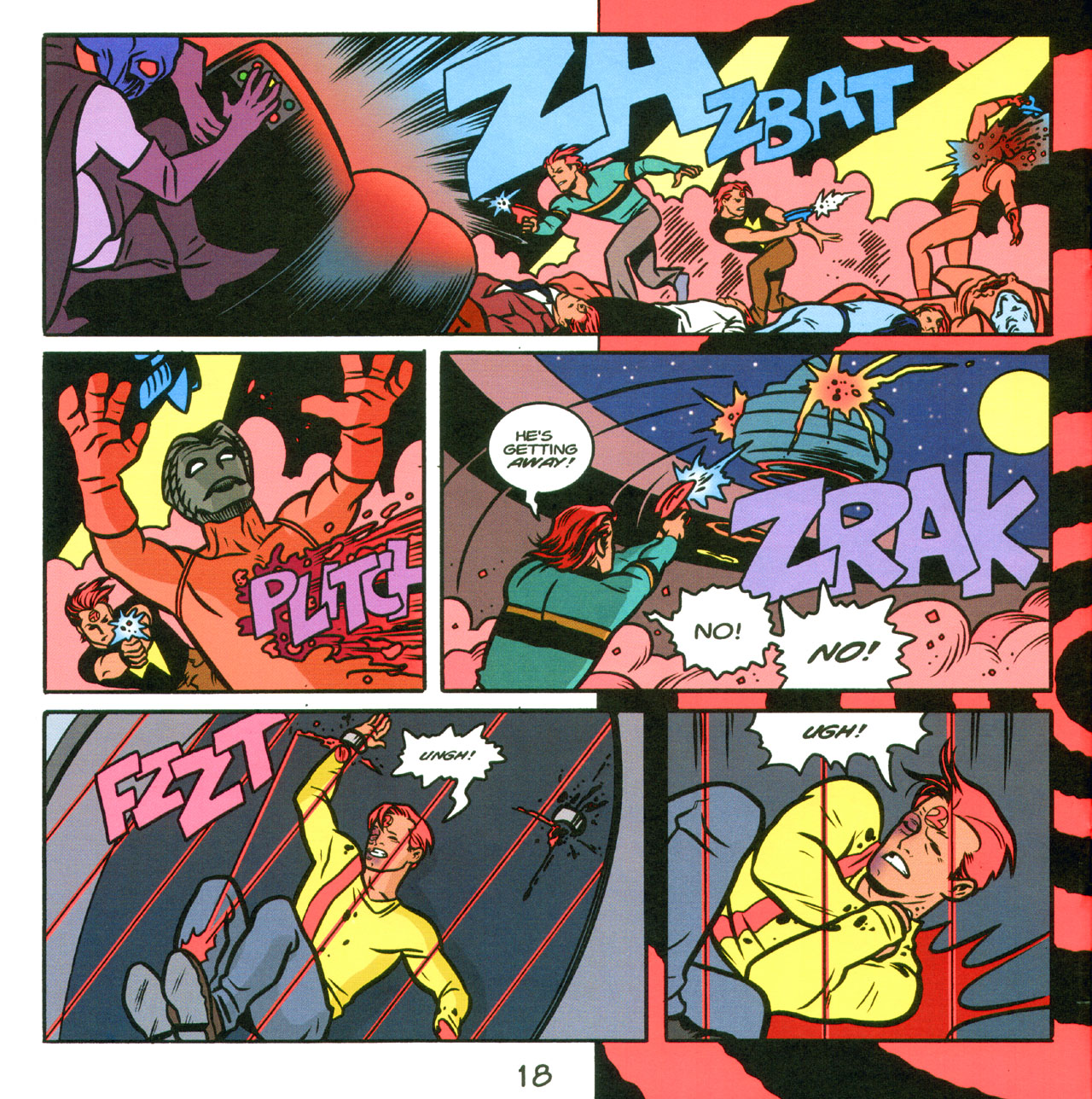 Read online Red Rocket 7 comic -  Issue #5 - 20