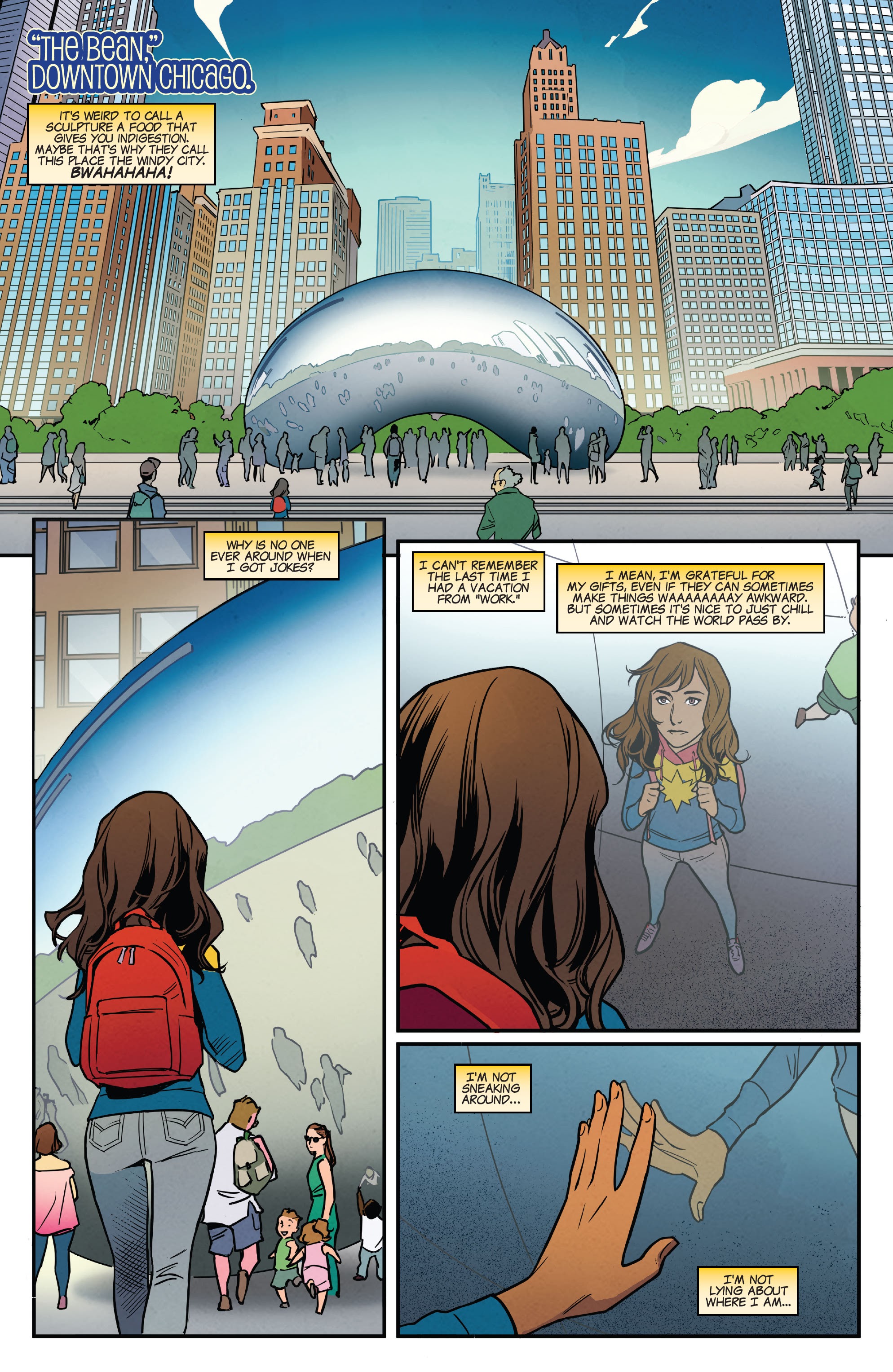 Read online Ms. Marvel: Beyond the Limit comic -  Issue #1 - 6