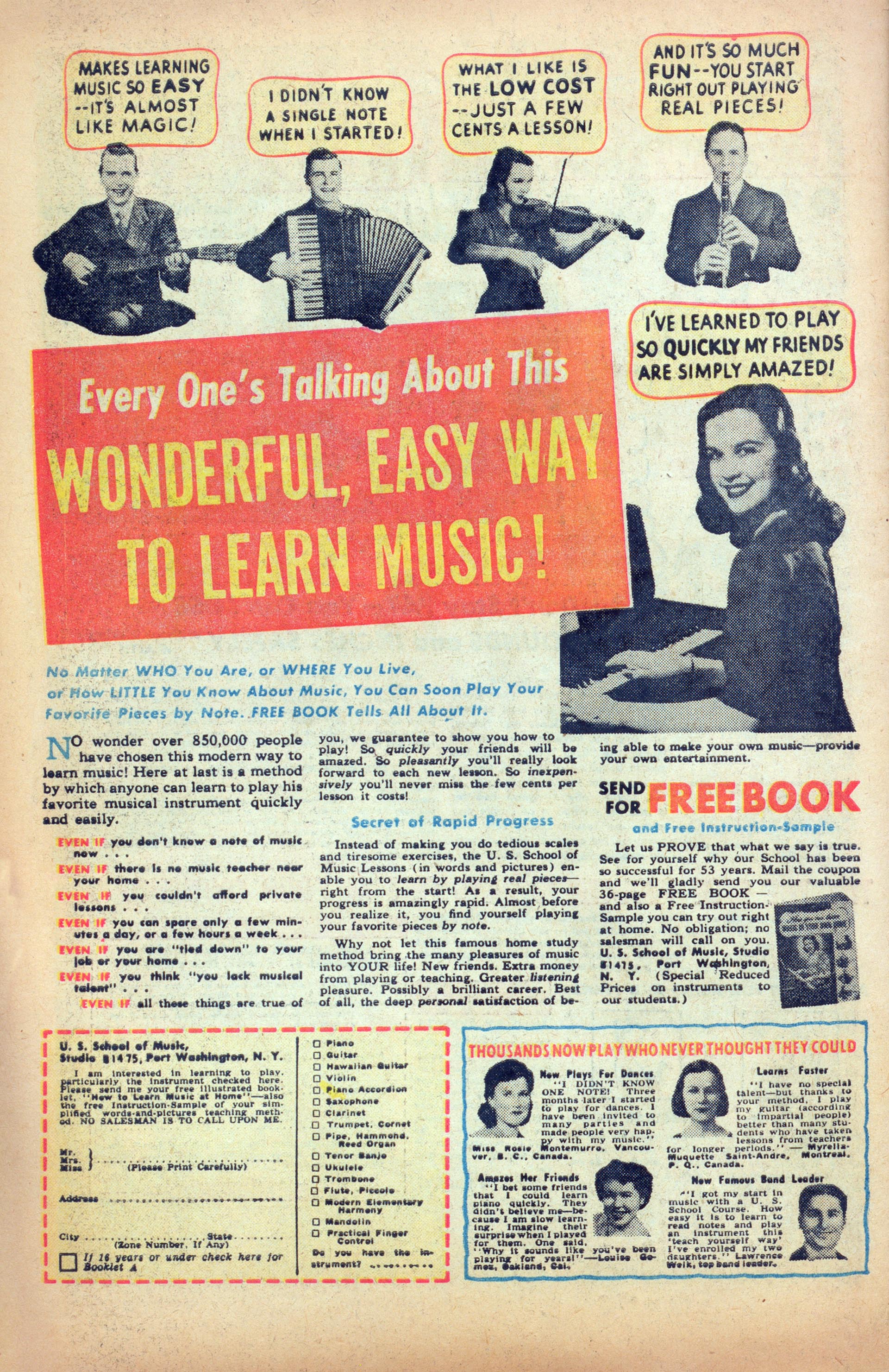 Read online Hedy Of Hollywood Comics comic -  Issue #48 - 34