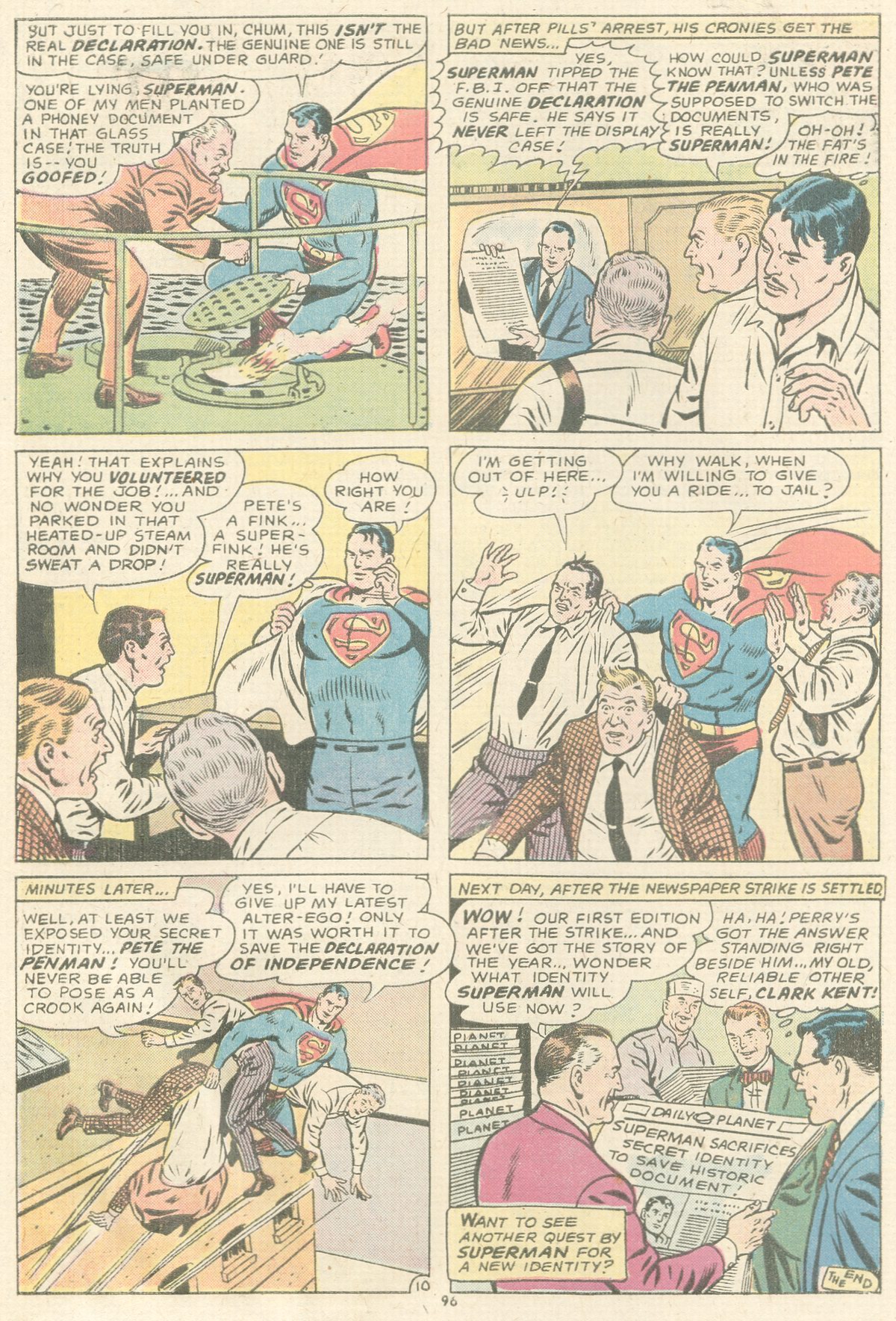 Read online The Superman Family comic -  Issue #165 - 96