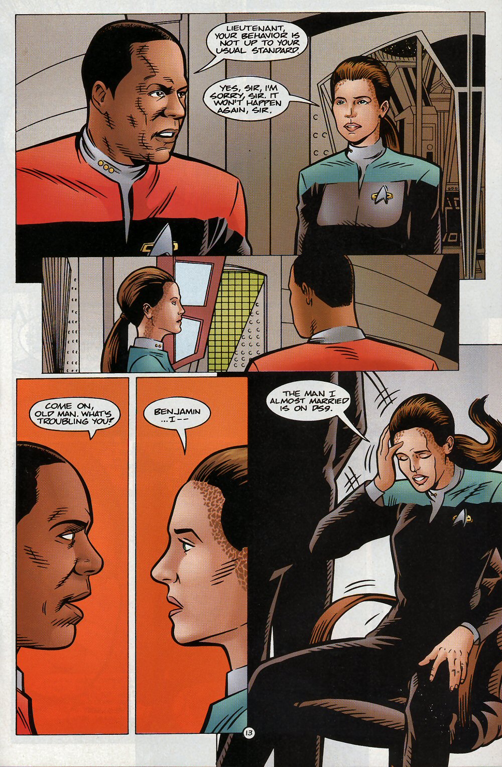 Read online Star Trek: Deep Space Nine (1993) comic -  Issue #18 - 13
