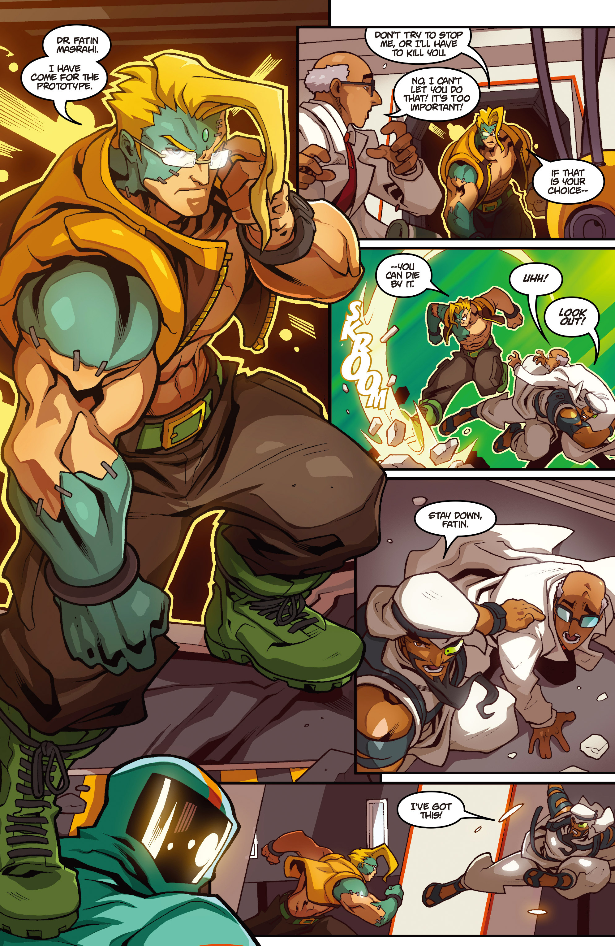 Read online Street Fighter V Free Comic Book Day Special comic -  Issue # Full - 8