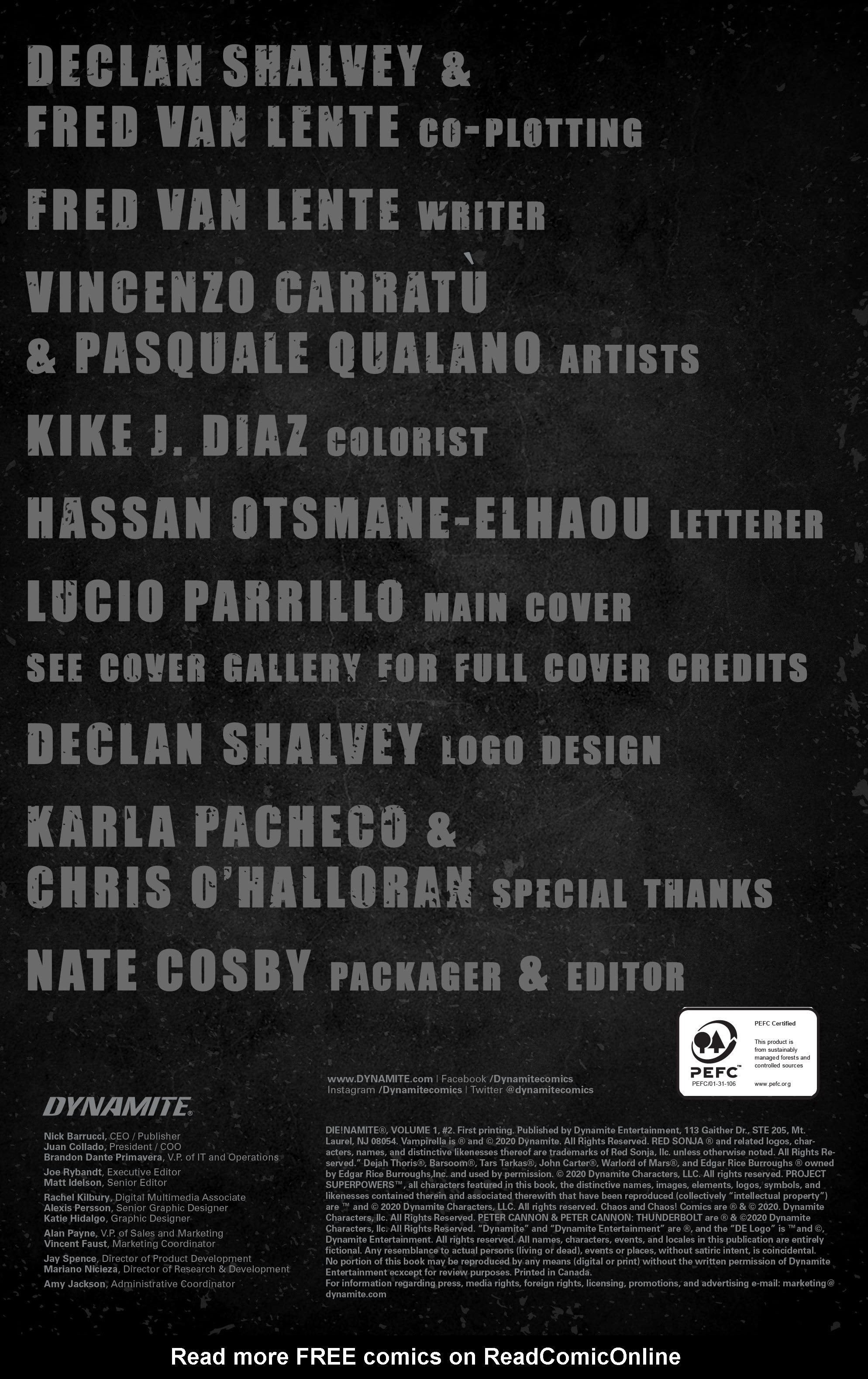 Read online DIE!namite comic -  Issue #2 - 5