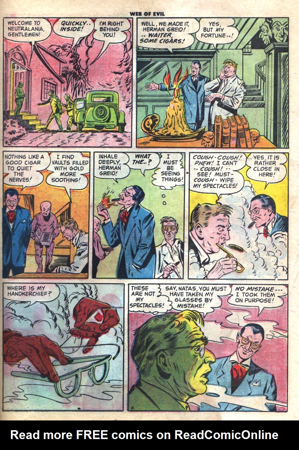 Read online Web of Evil comic -  Issue #4 - 23
