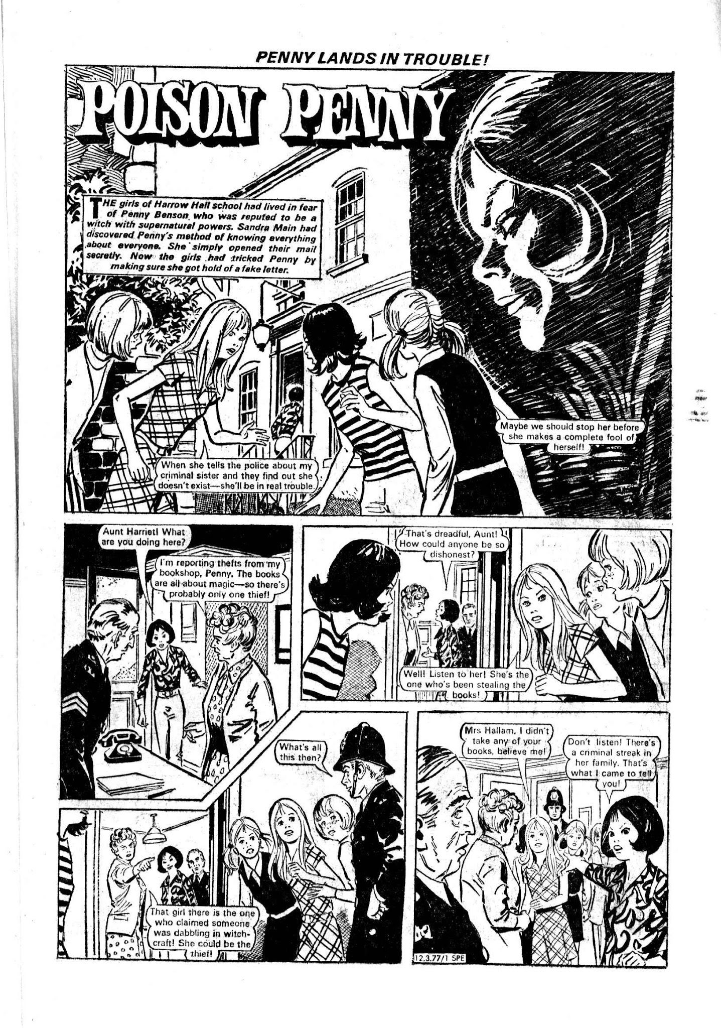 Read online Spellbound (1976) comic -  Issue #25 - 29