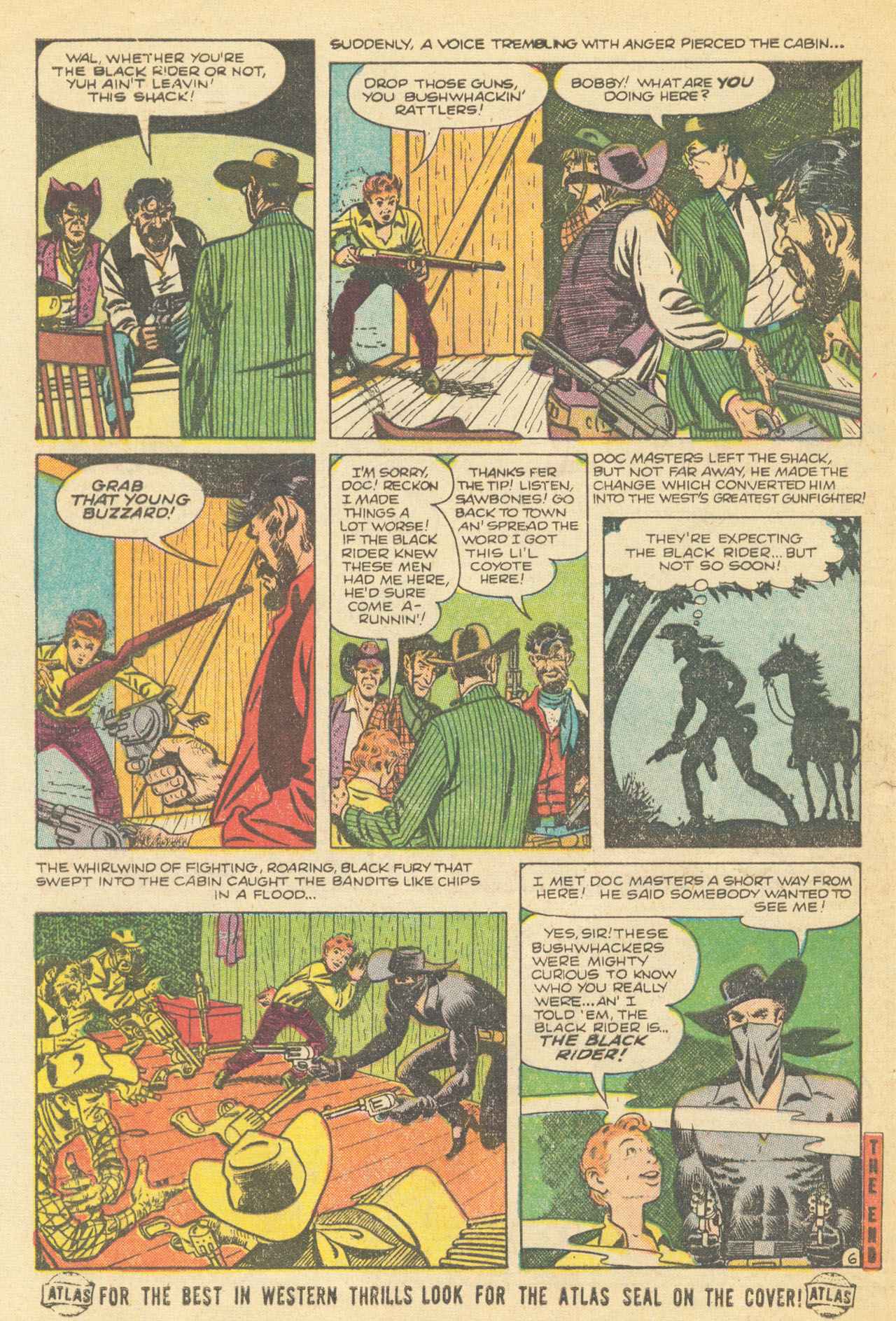 Read online Western Tales of Black Rider comic -  Issue #28 - 32