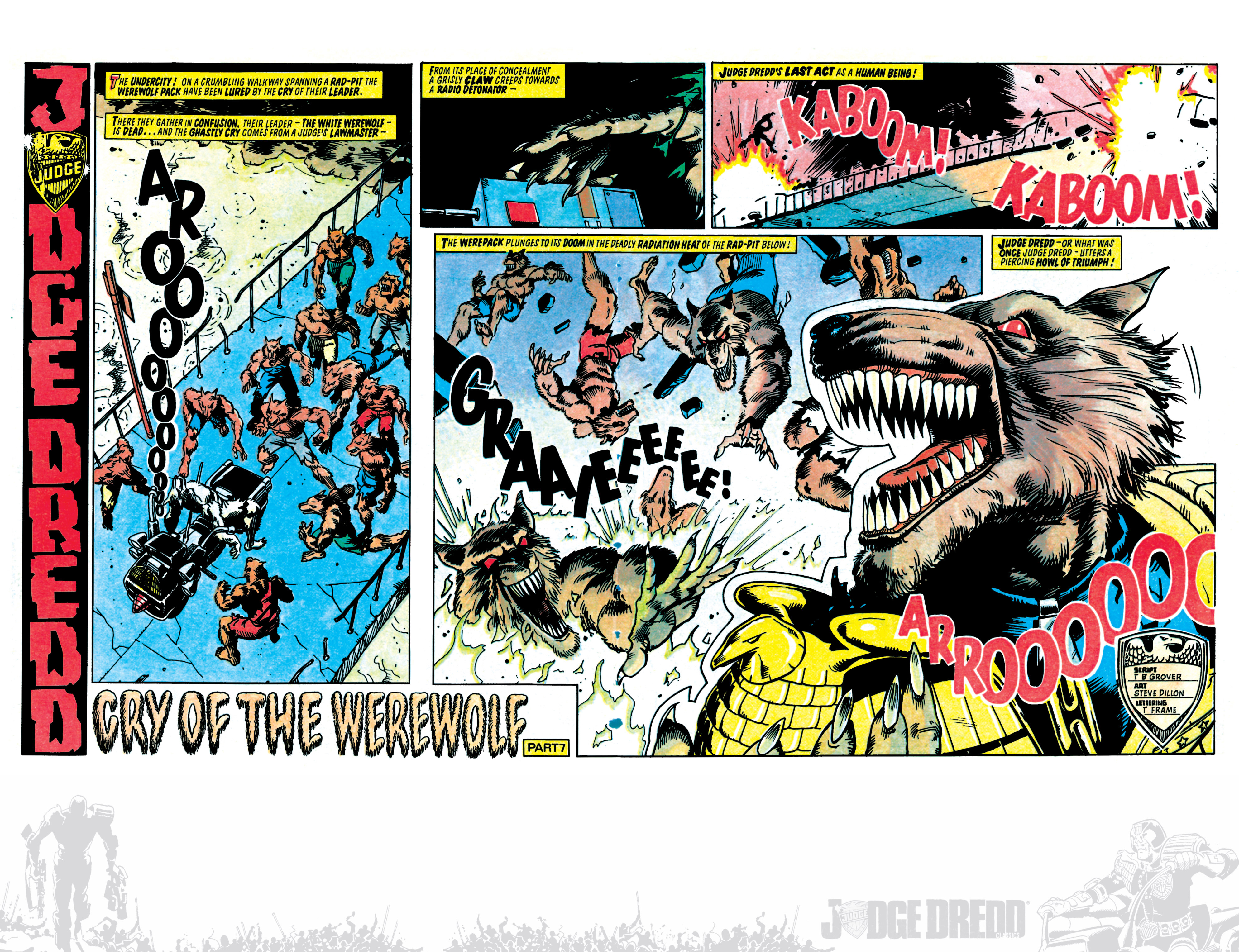 Read online Judge Dredd: Cry of the Werewolf comic -  Issue # Full - 42