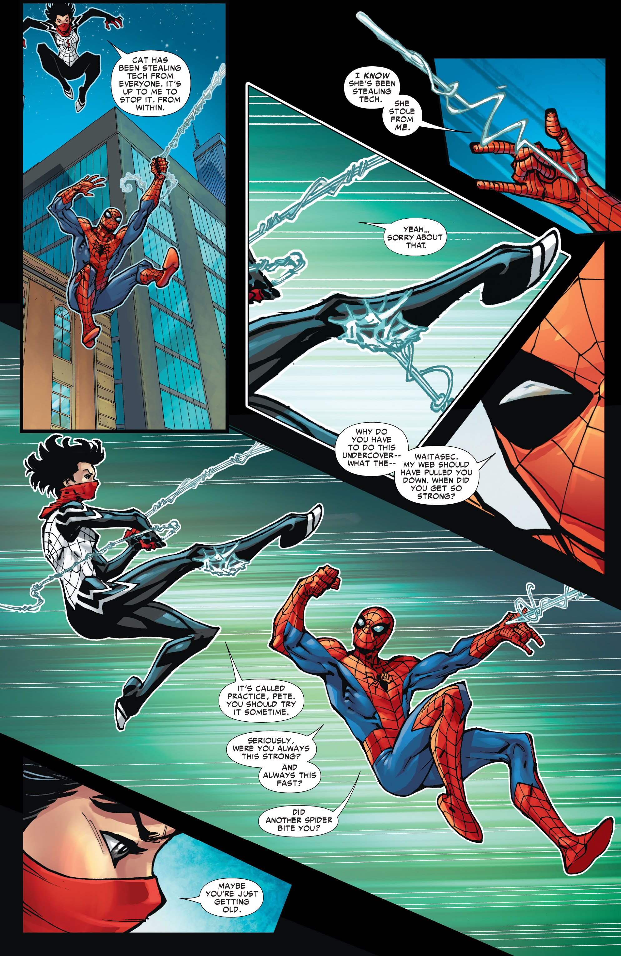 Read online Silk: Out of the Spider-Verse comic -  Issue # TPB 2 (Part 1) - 8
