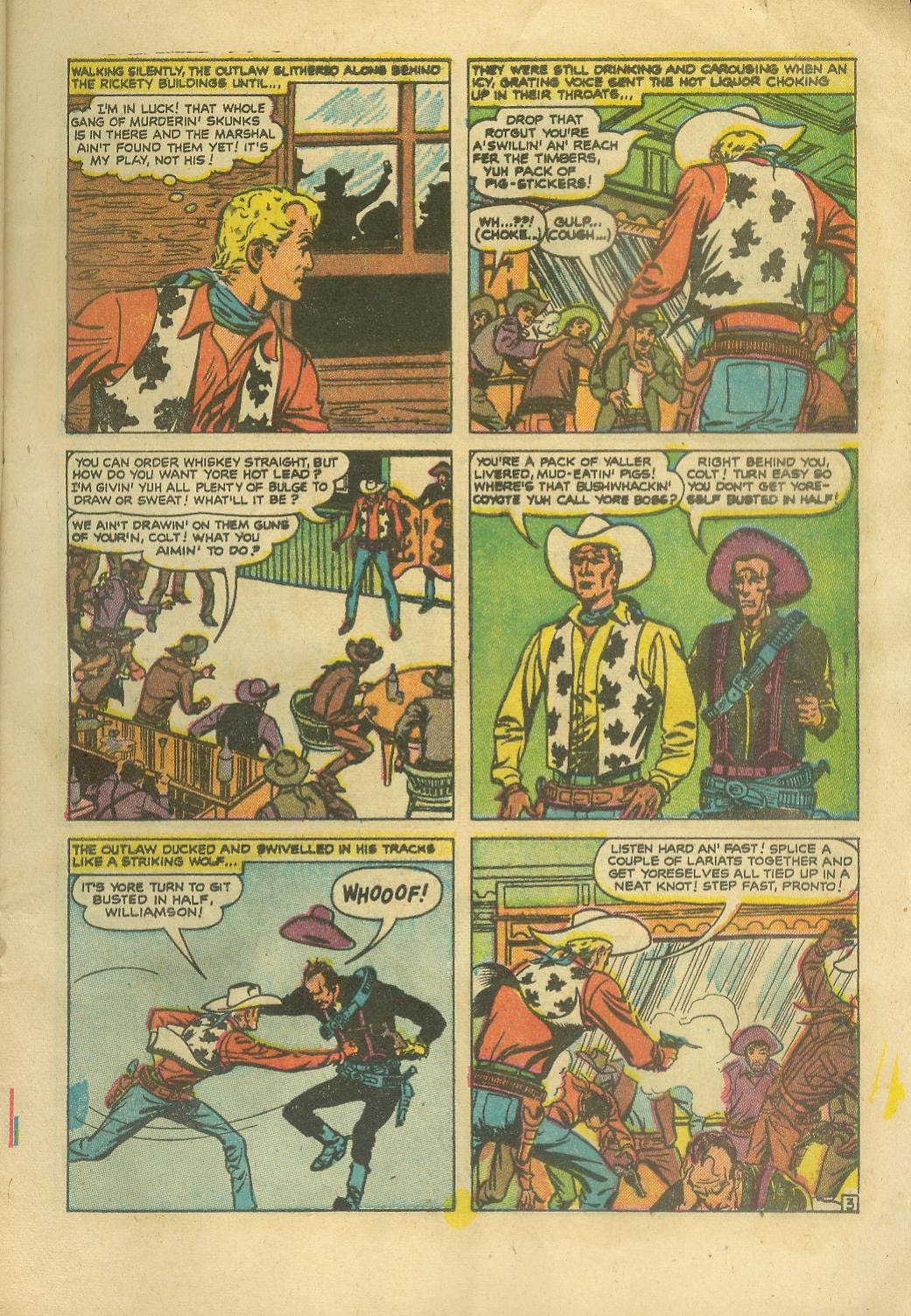 Read online Two Gun Western (1950) comic -  Issue #13 - 5