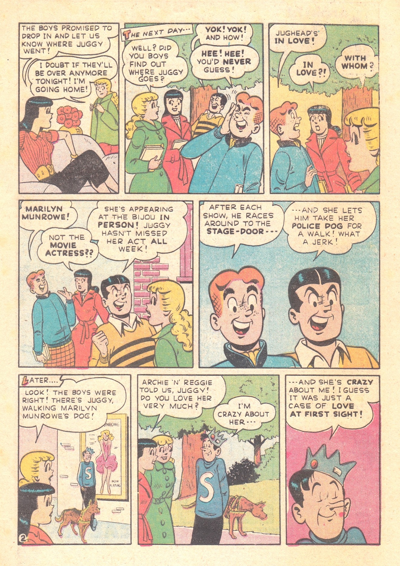 Read online Archie's Pal Jughead comic -  Issue #35 - 4