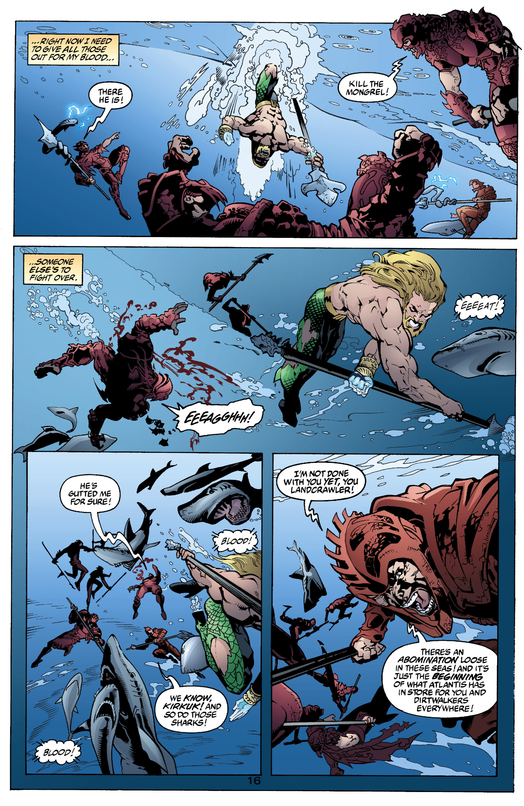 Read online Aquaman (2003) comic -  Issue #2 - 17