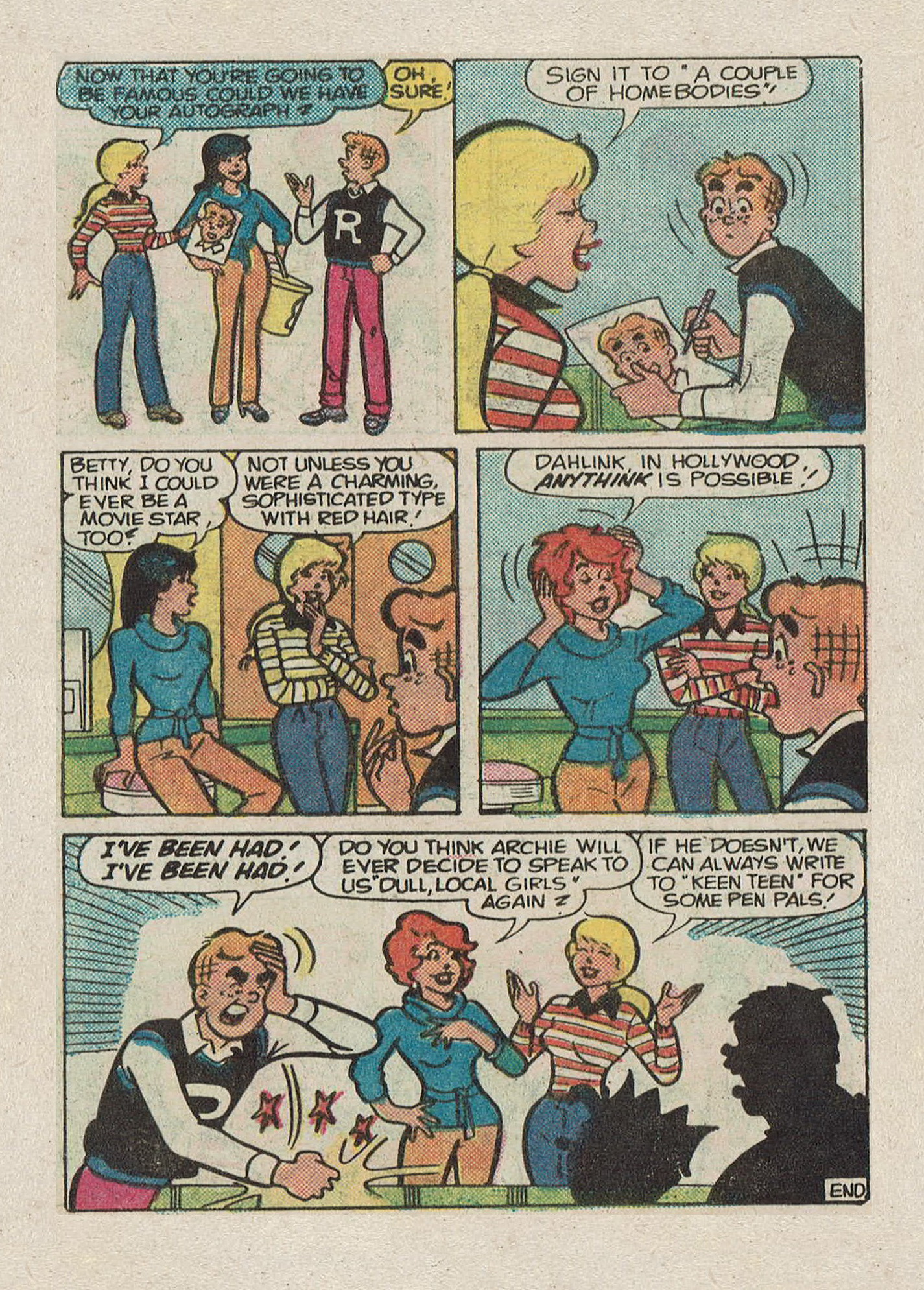 Read online Jughead Jones Comics Digest comic -  Issue #54 - 120
