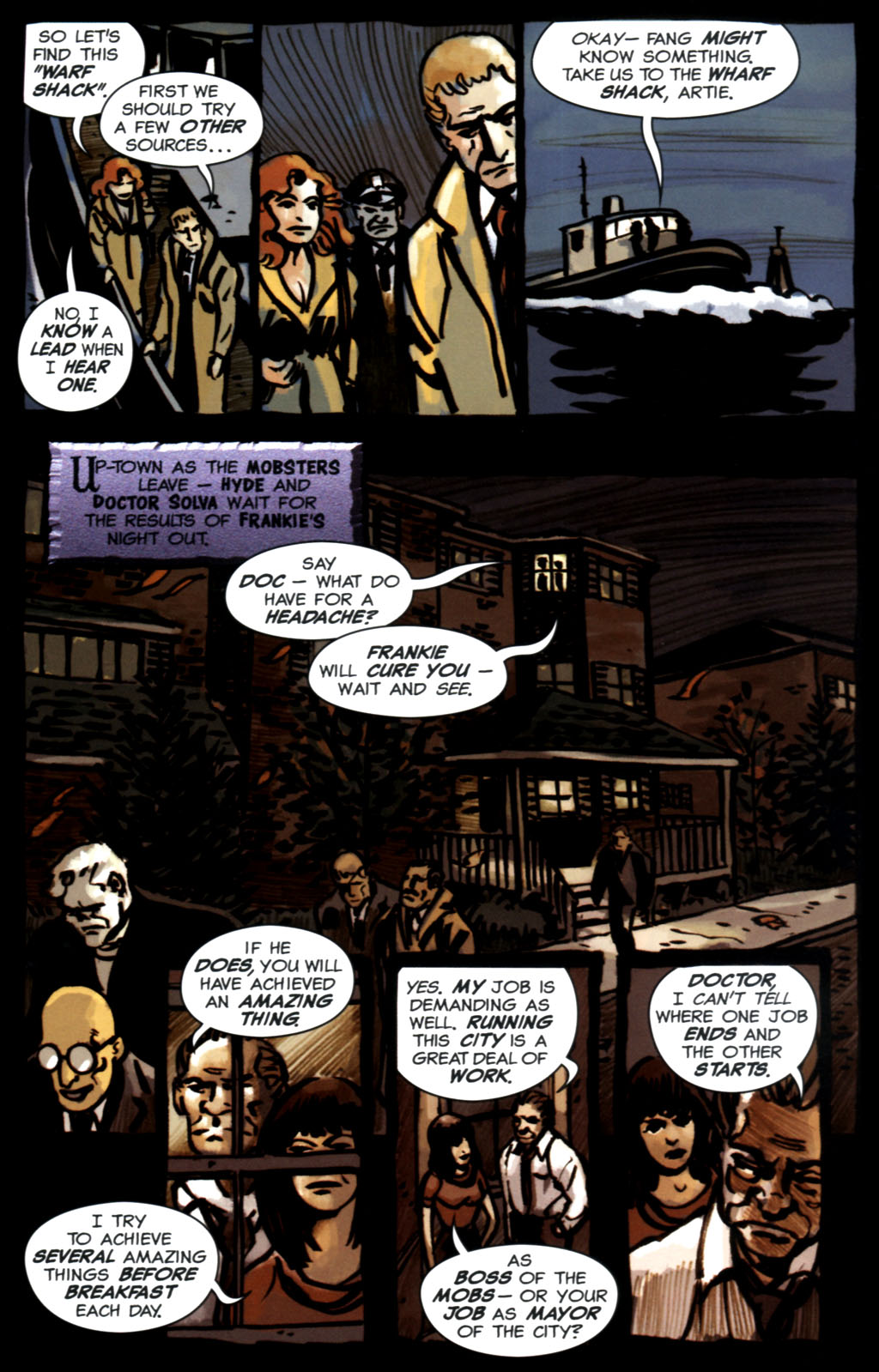 Read online Frankenstein Mobster comic -  Issue #3 - 8