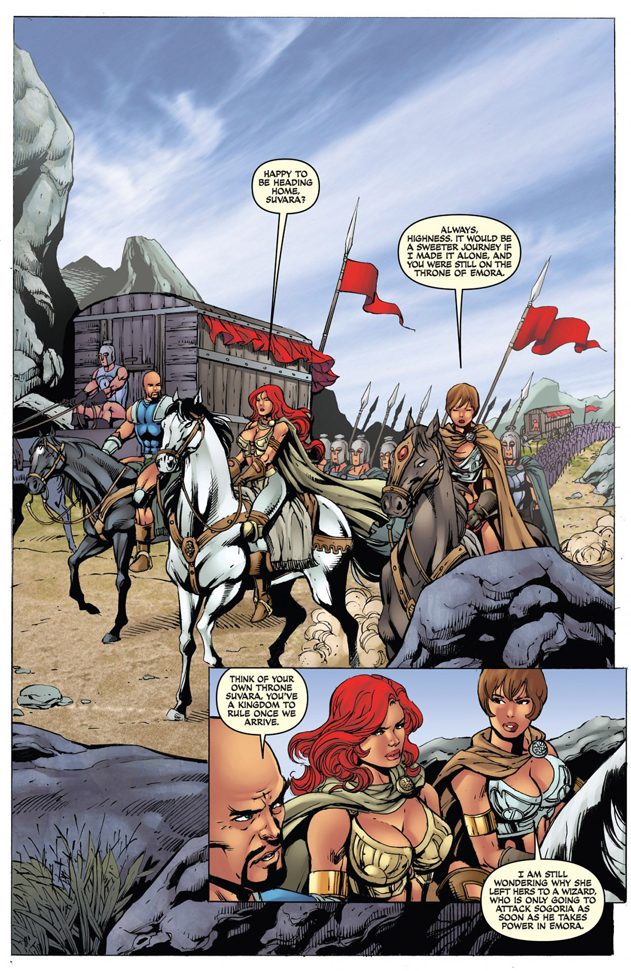 Read online Queen Sonja comic -  Issue #29 - 4