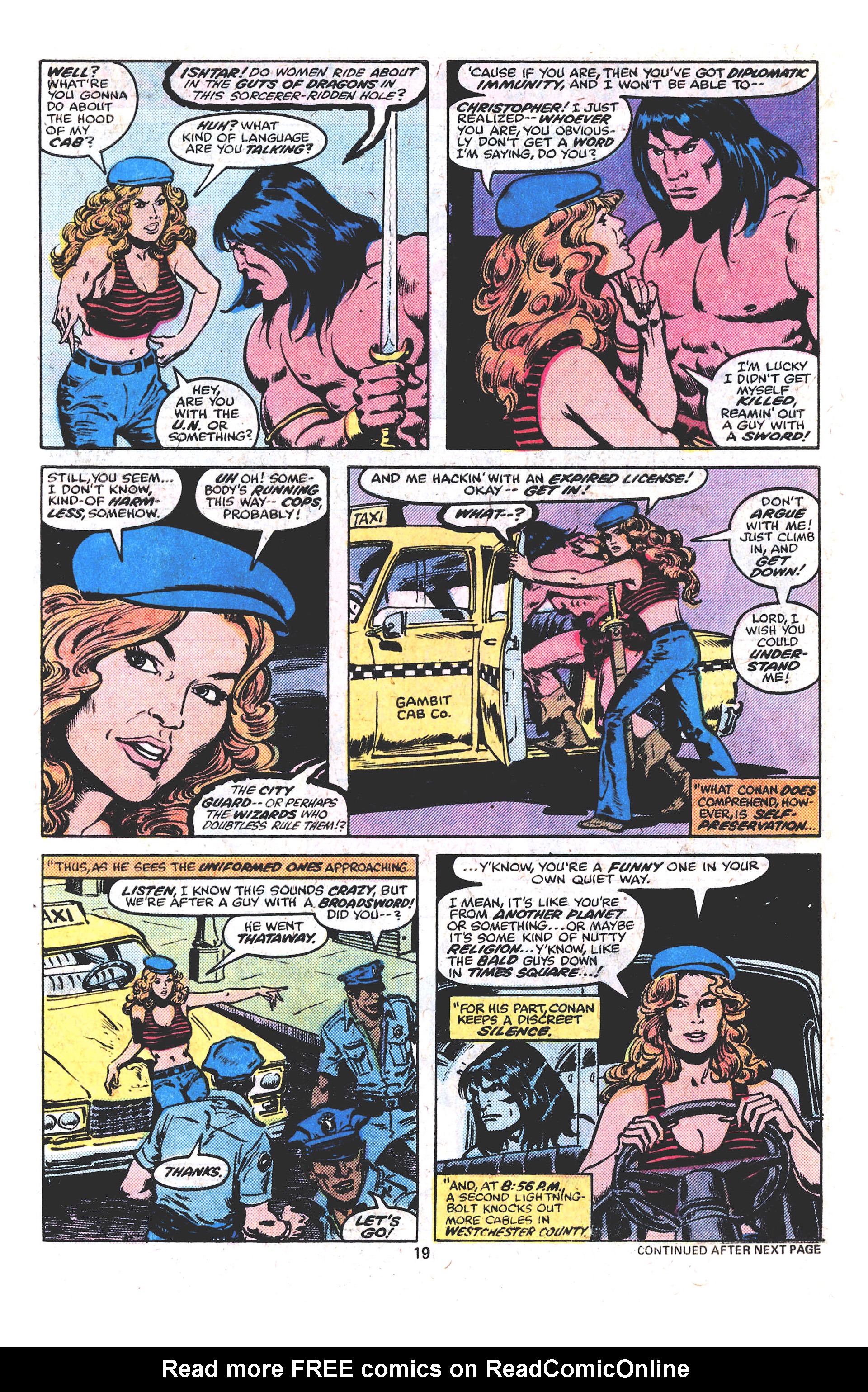 Read online What If? (1977) comic -  Issue #13 - Conan The Barbarian walked the Earth Today - 16