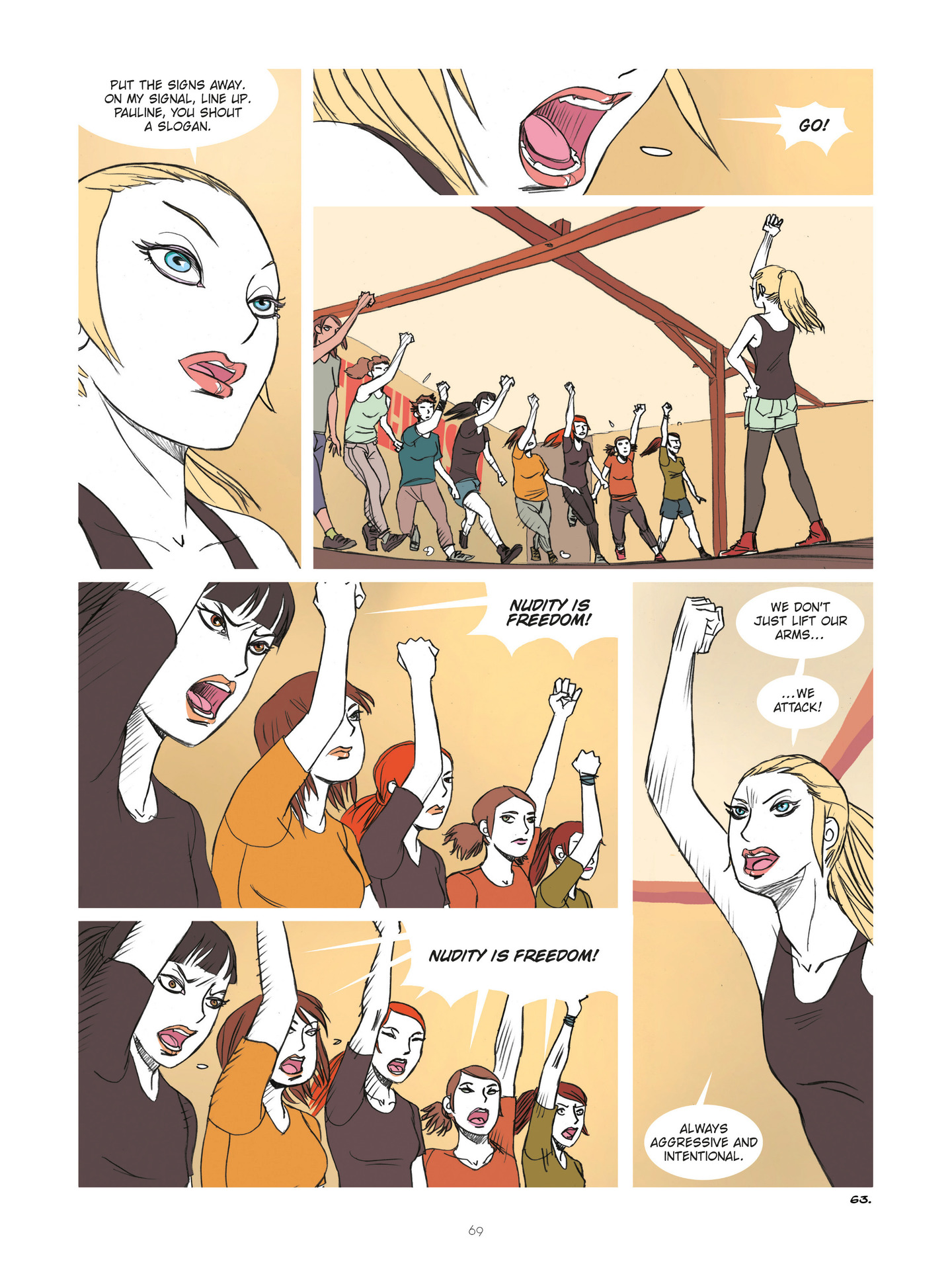 Read online Diary of A Femen comic -  Issue # TPB - 71