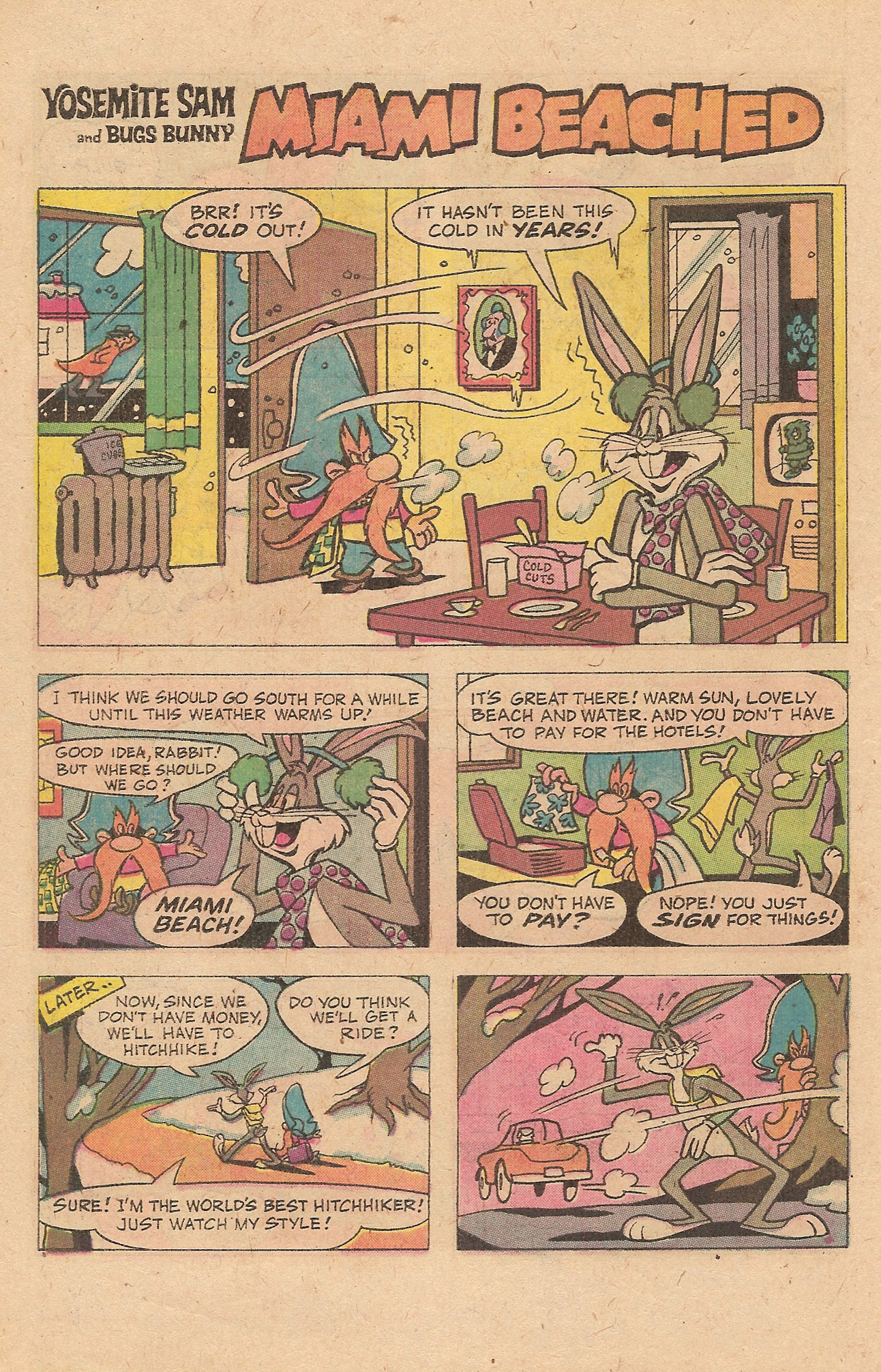 Read online Yosemite Sam and Bugs Bunny comic -  Issue #37 - 10