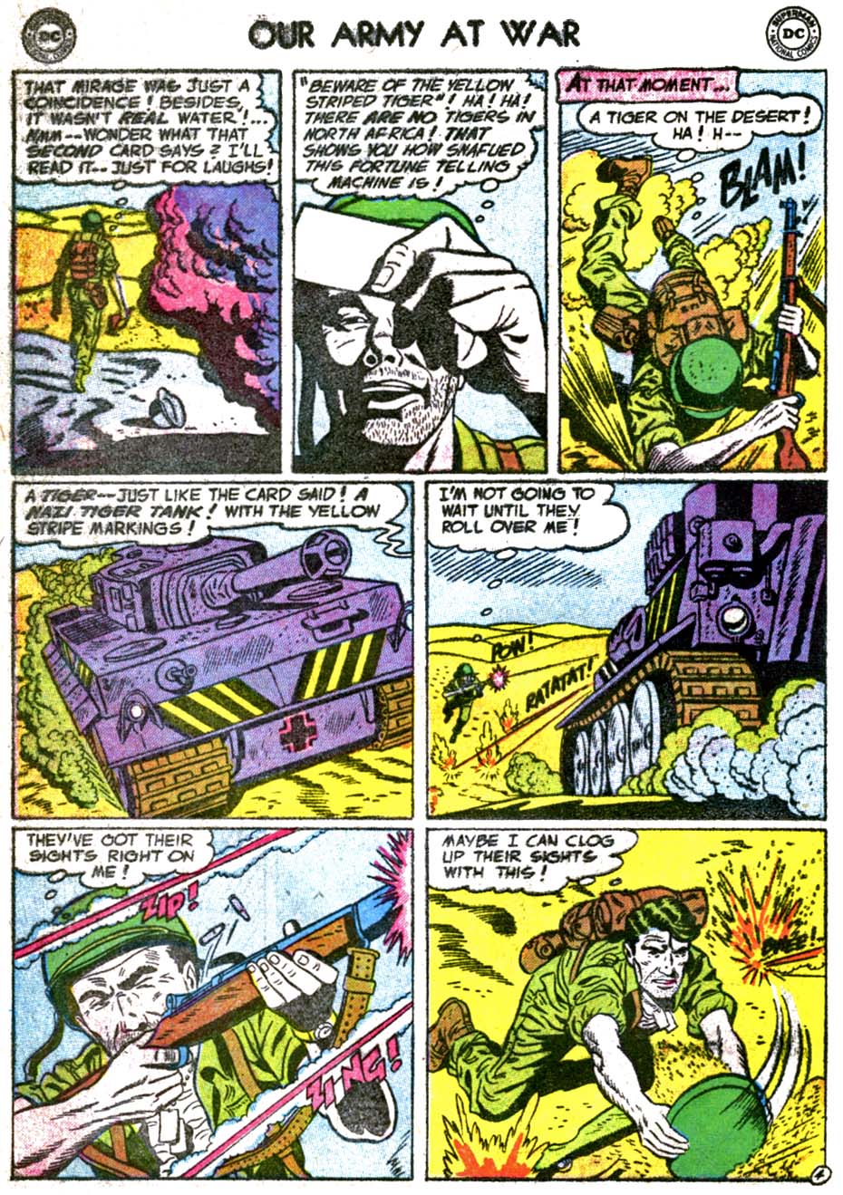 Read online Our Army at War (1952) comic -  Issue #43 - 22