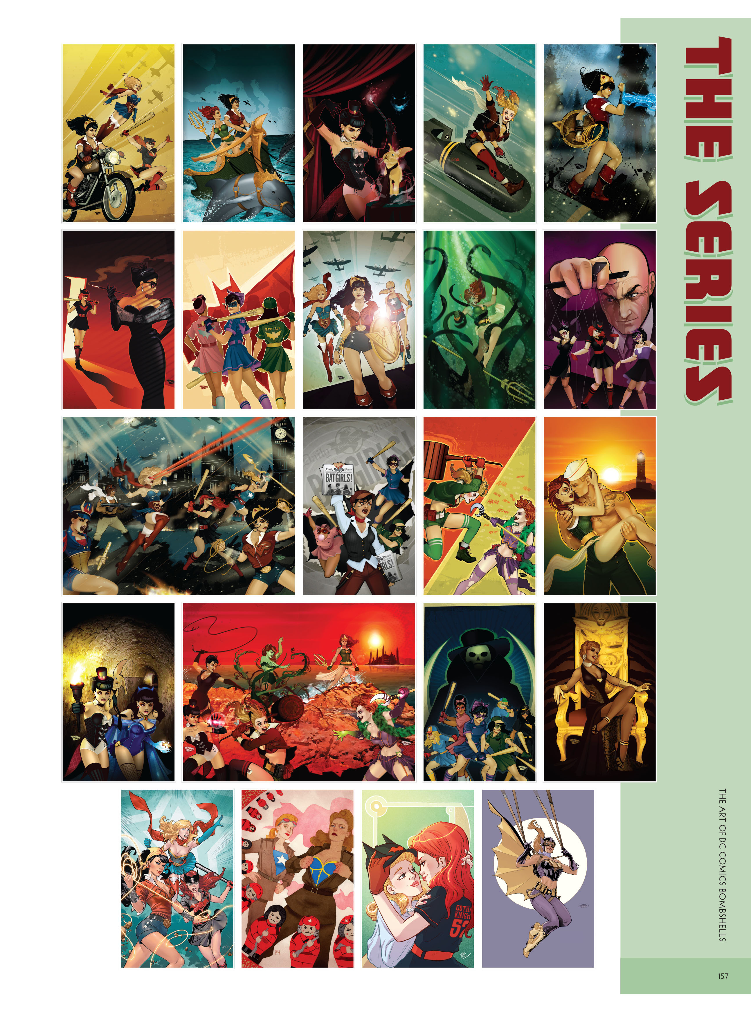 Read online The Art of DC Comics Bombshells comic -  Issue # TPB (Part 2) - 16