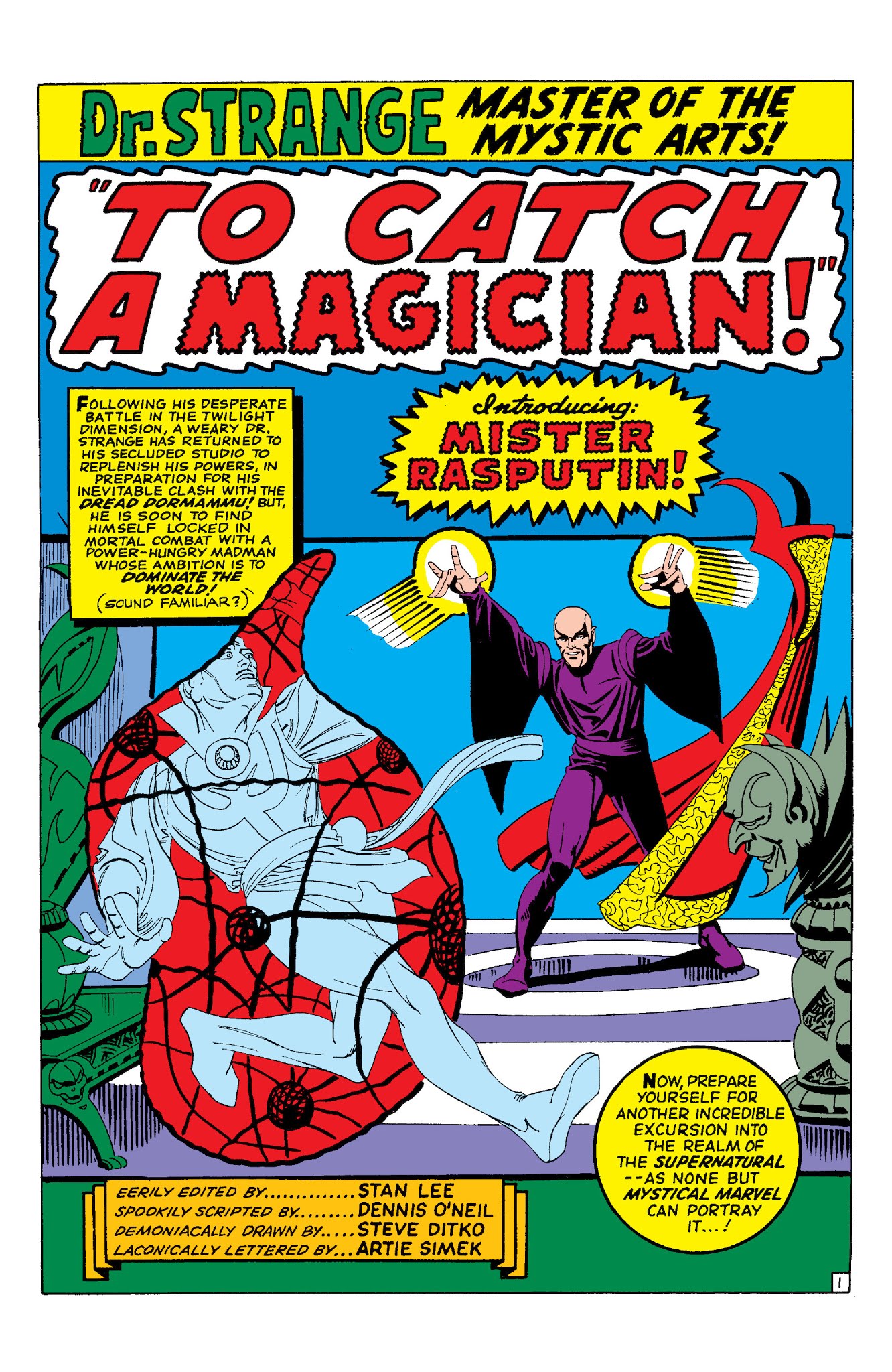Read online Marvel Masterworks: Doctor Strange comic -  Issue # TPB 2 (Part 1) - 40