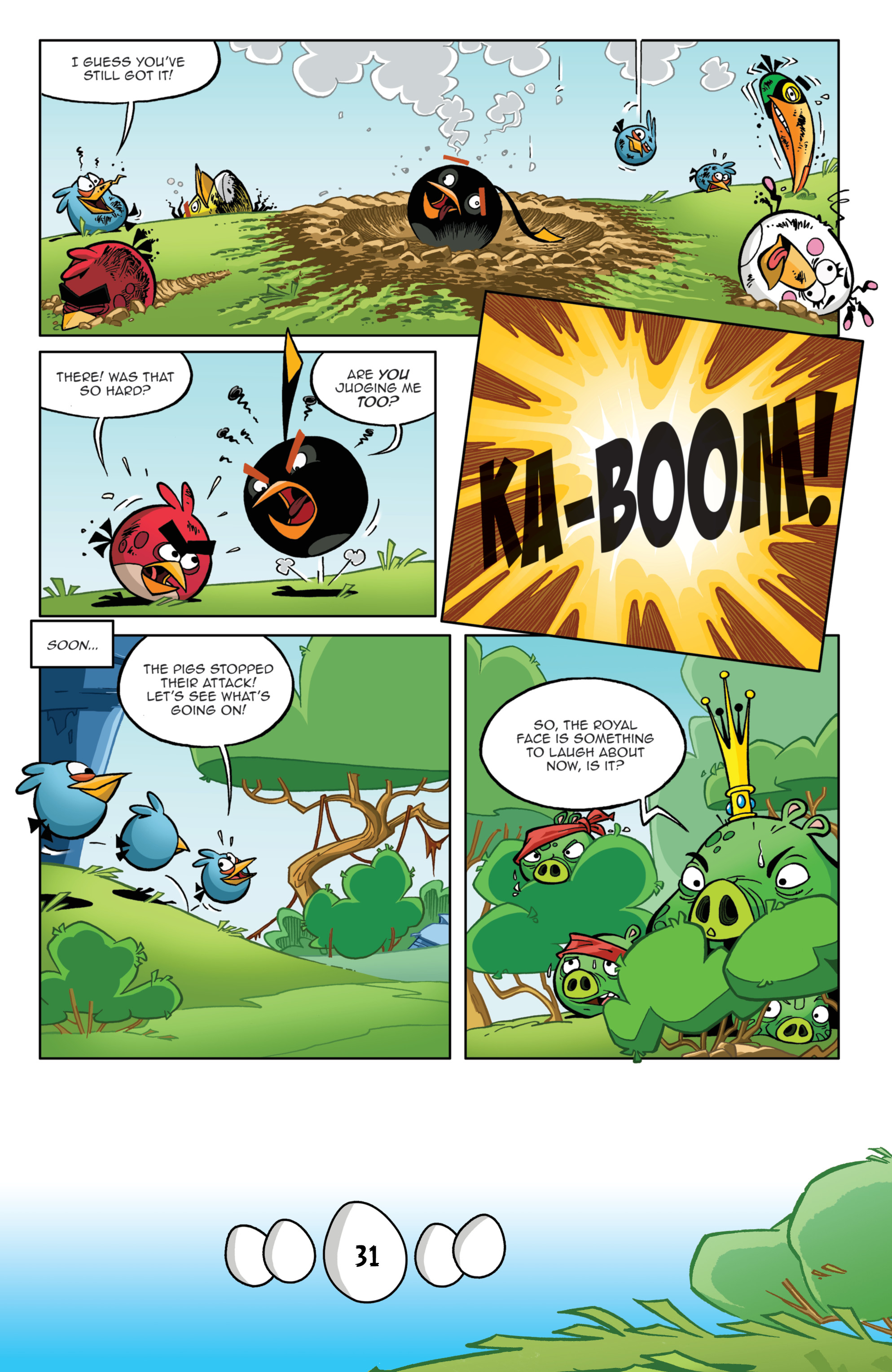 Read online Angry Birds Comics Vol. 4: Fly Off The Handle comic -  Issue # Full - 32