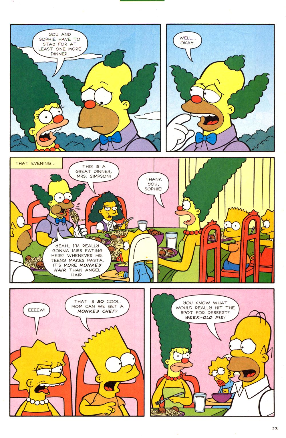 Read online Simpsons Comics comic -  Issue #95 - 24