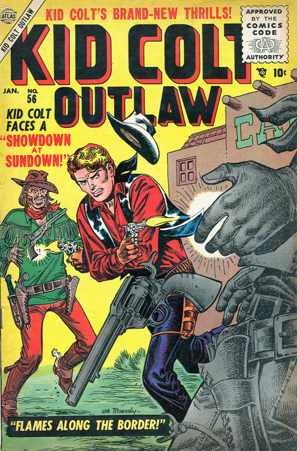 Read online Kid Colt Outlaw comic -  Issue #56 - 1