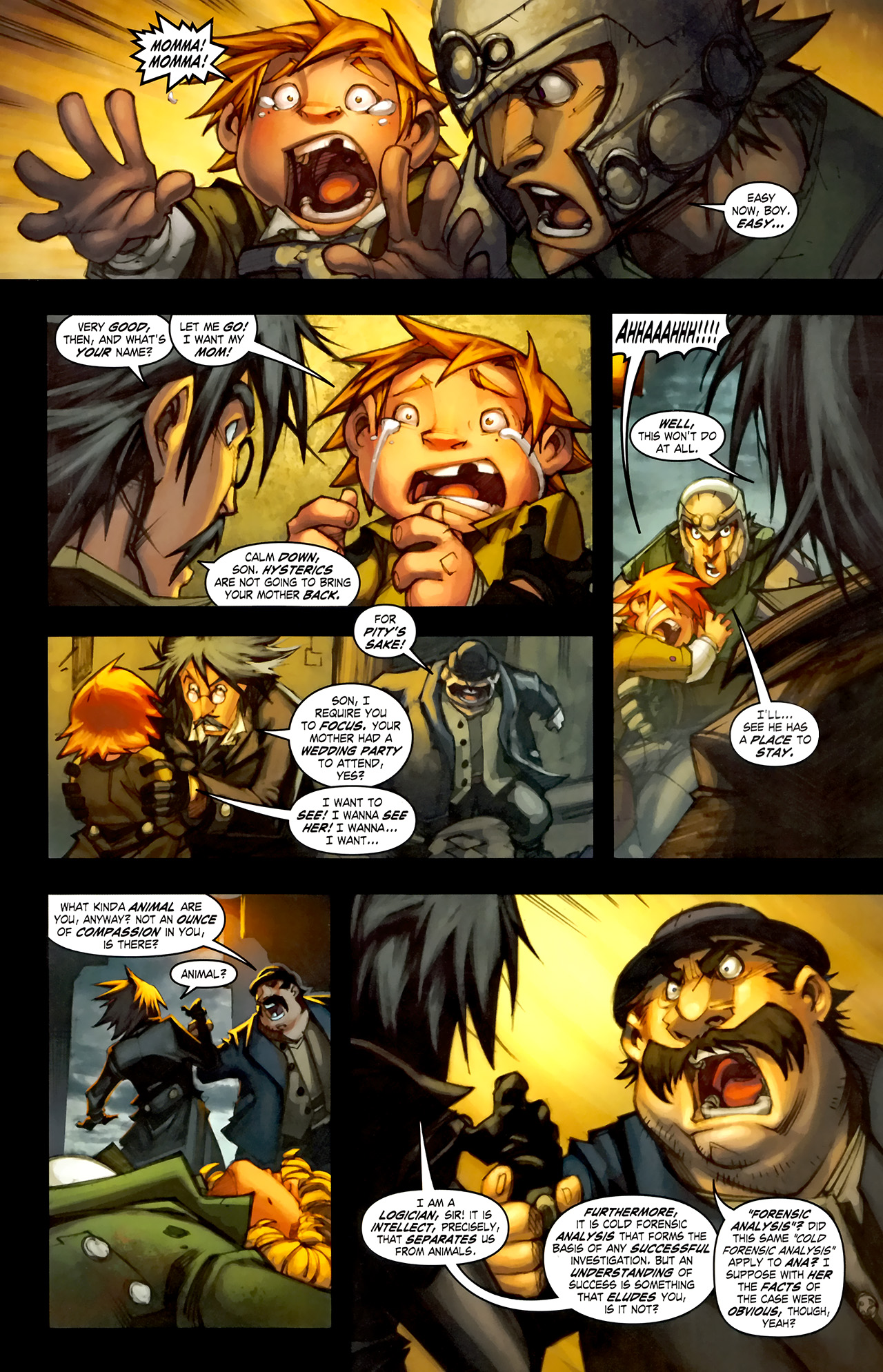 Read online World of Warcraft: Curse of the Worgen comic -  Issue #1 - 7