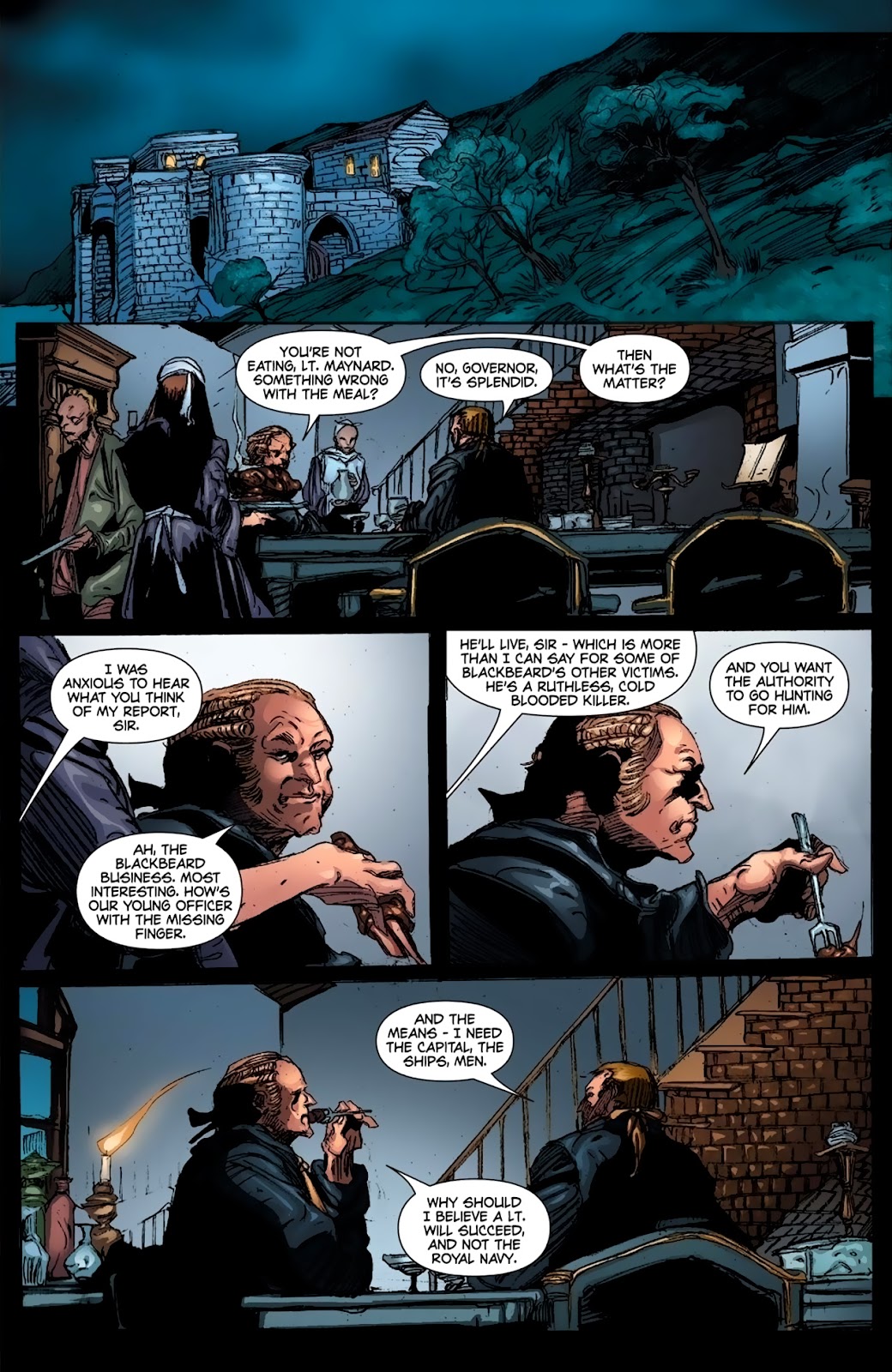 Blackbeard: Legend of the Pyrate King issue 5 - Page 22