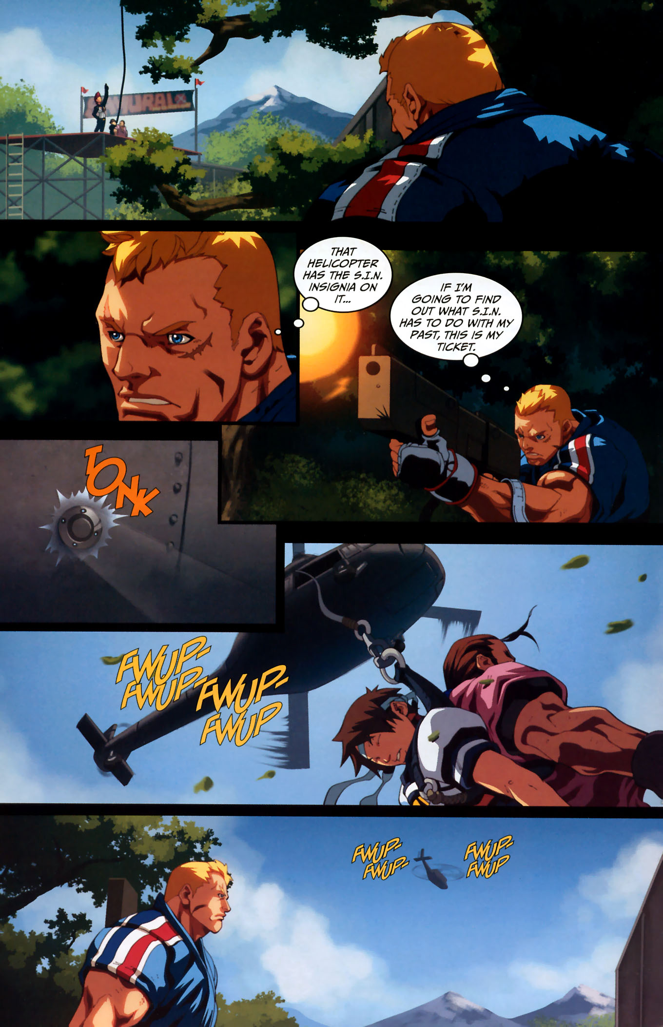 Read online Street Fighter IV comic -  Issue #3 - 11