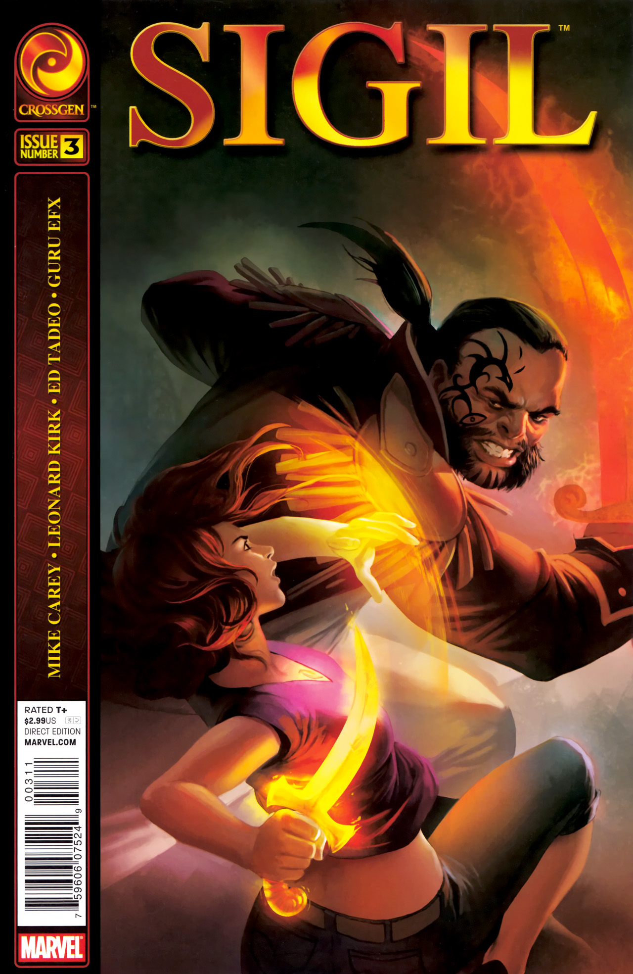 Read online Sigil (2011) comic -  Issue #3 - 1