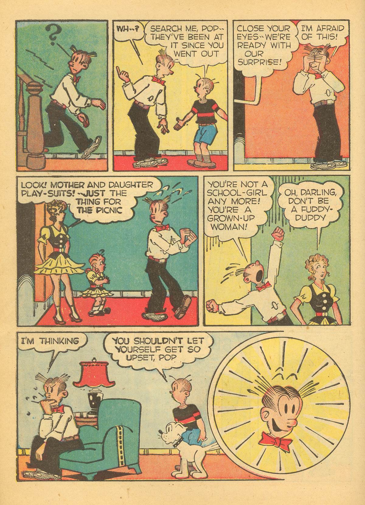 Read online Blondie Comics (1947) comic -  Issue #3 - 6