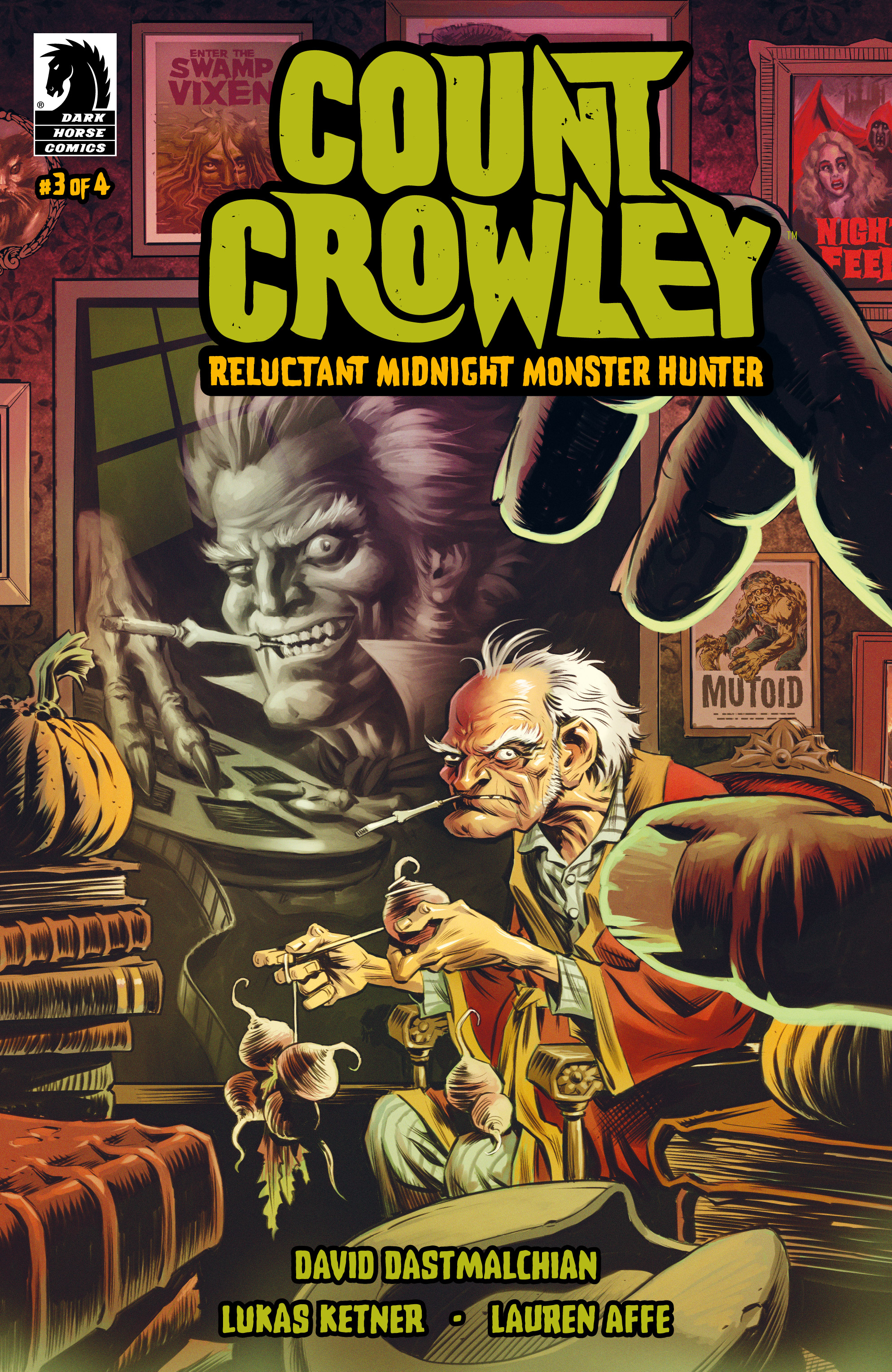 Read online Count Crowley: Reluctant Midnight Monster Hunter comic -  Issue #3 - 1