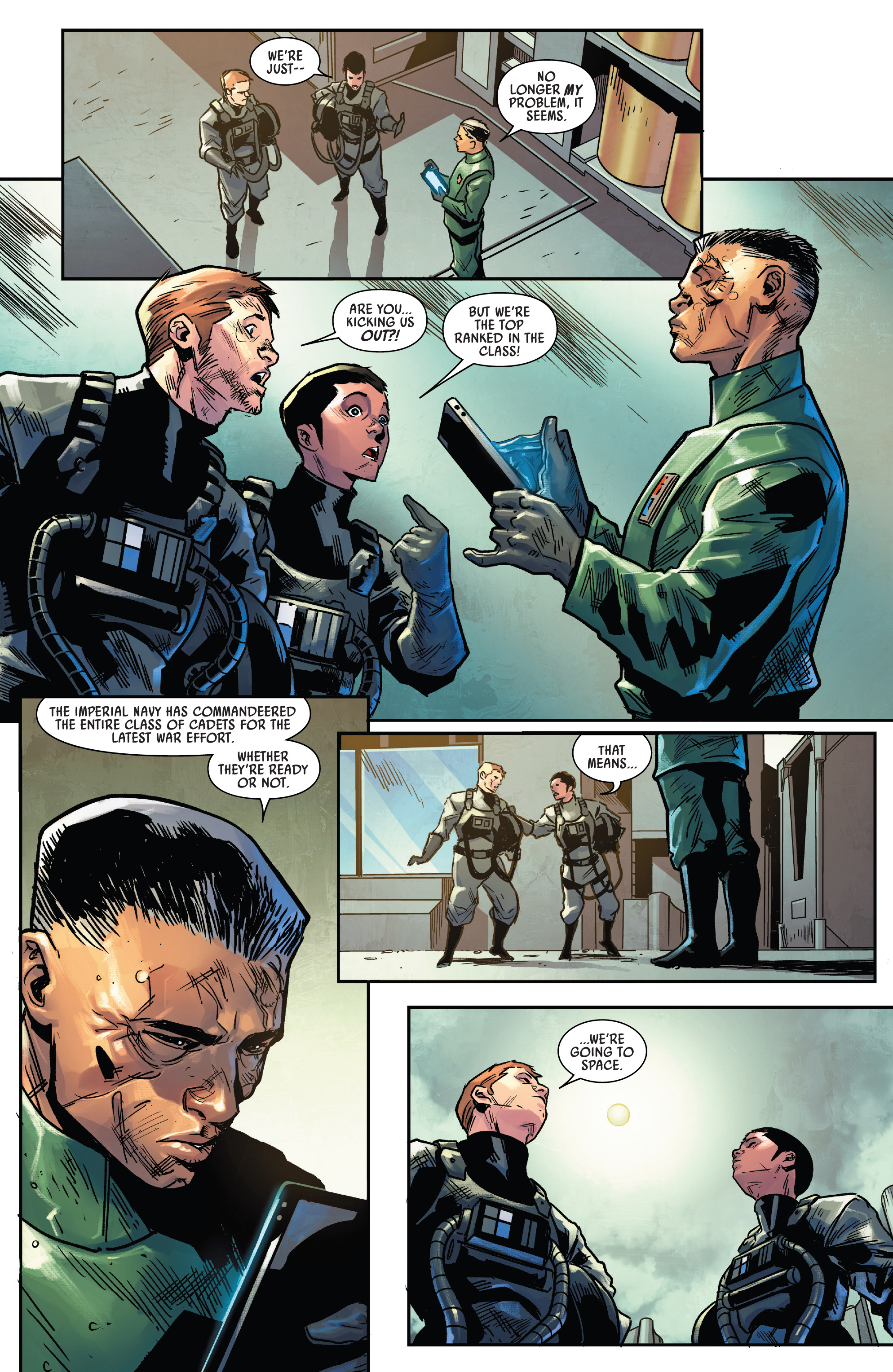 Read online Star Wars: Tie Fighter comic -  Issue #4 - 5