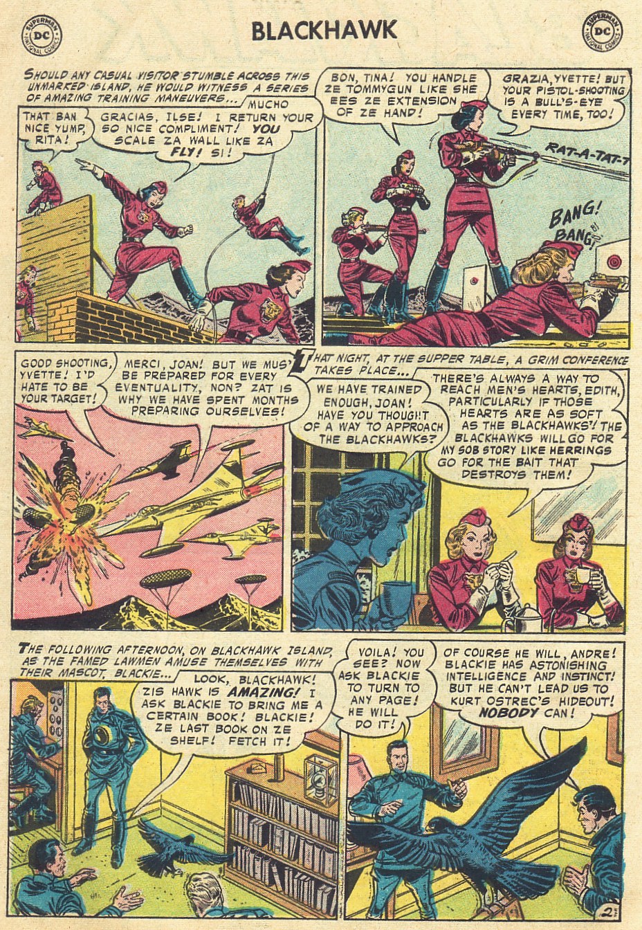 Read online Blackhawk (1957) comic -  Issue #110 - 4