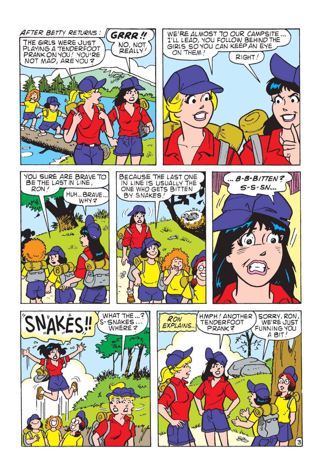 Read online Archie's Camp Tales comic -  Issue # TPB - 38