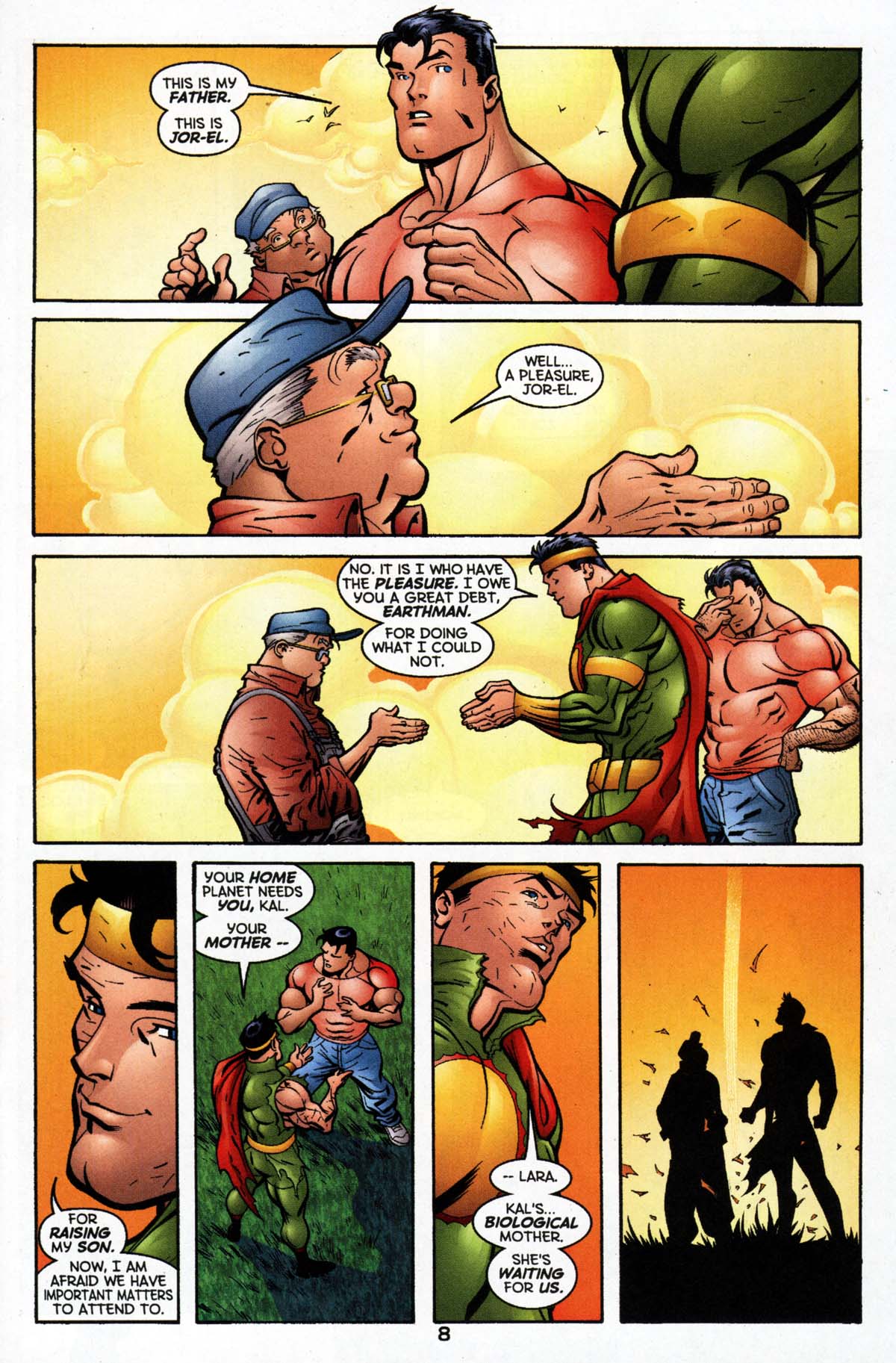 Read online Superman (1987) comic -  Issue #184 - 9